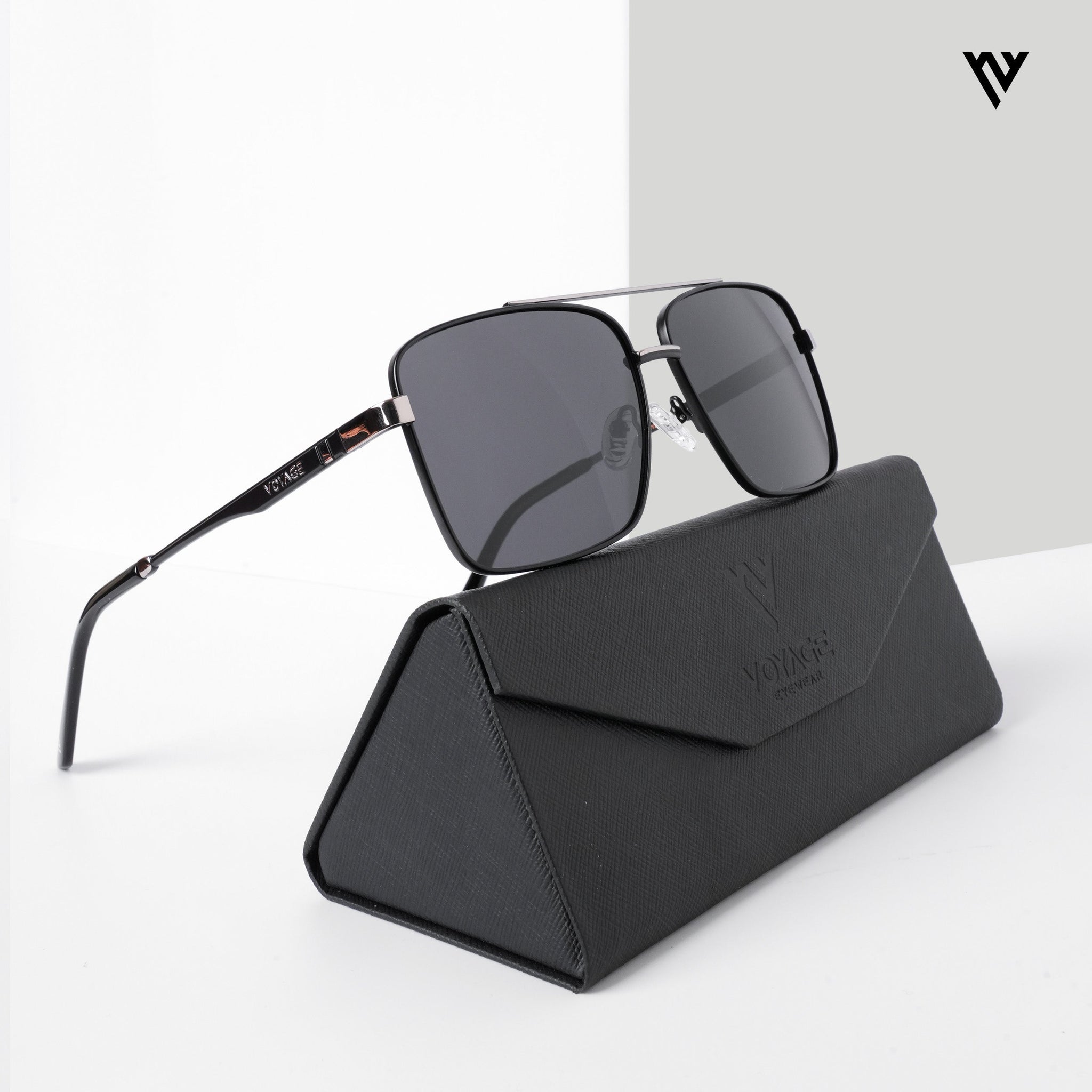 Voyage Exclusive Wayfarer Polarized Sunglasses For Men And Women Black