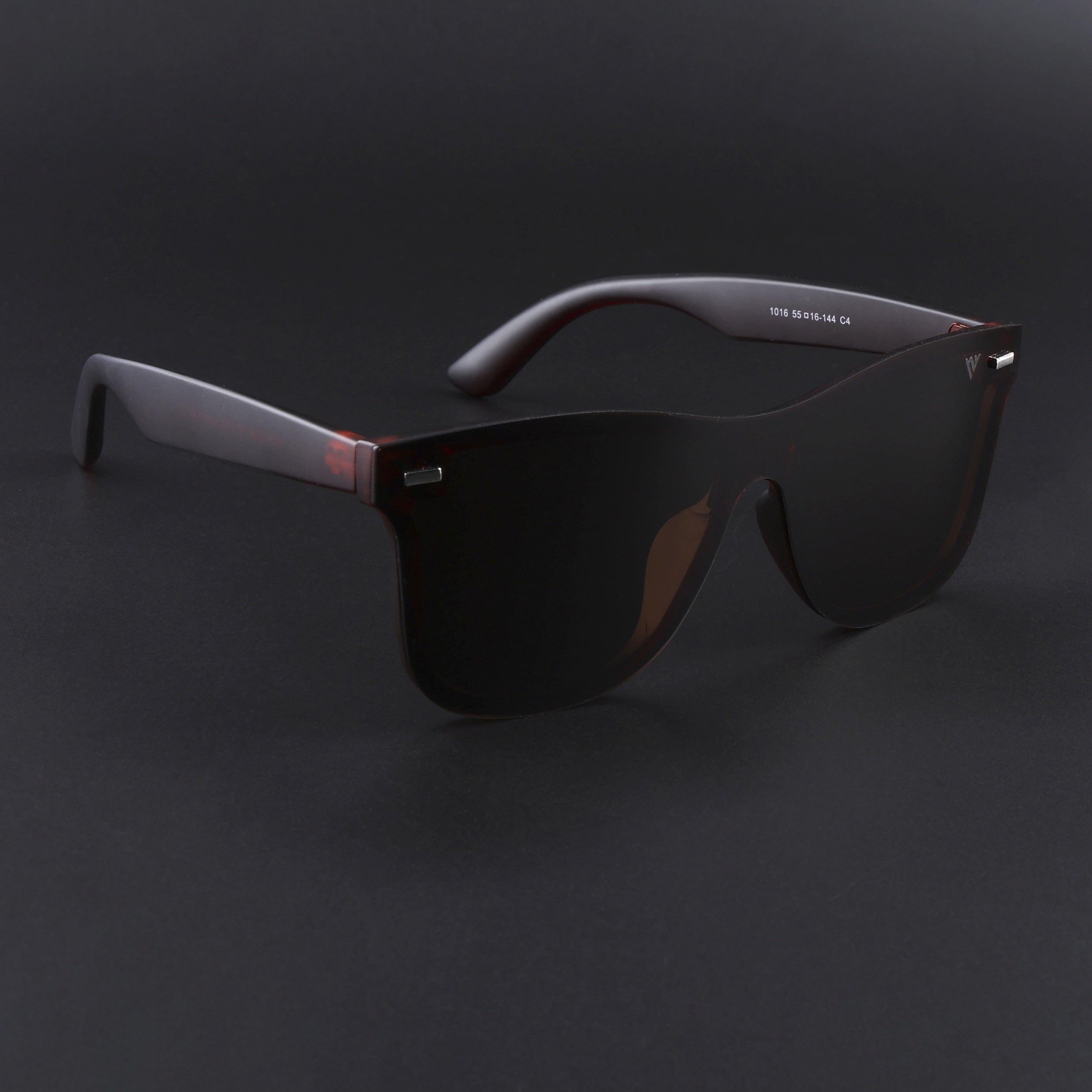 Mooze | Brown Polarized Wayfarer Sunglasses | PMG3978