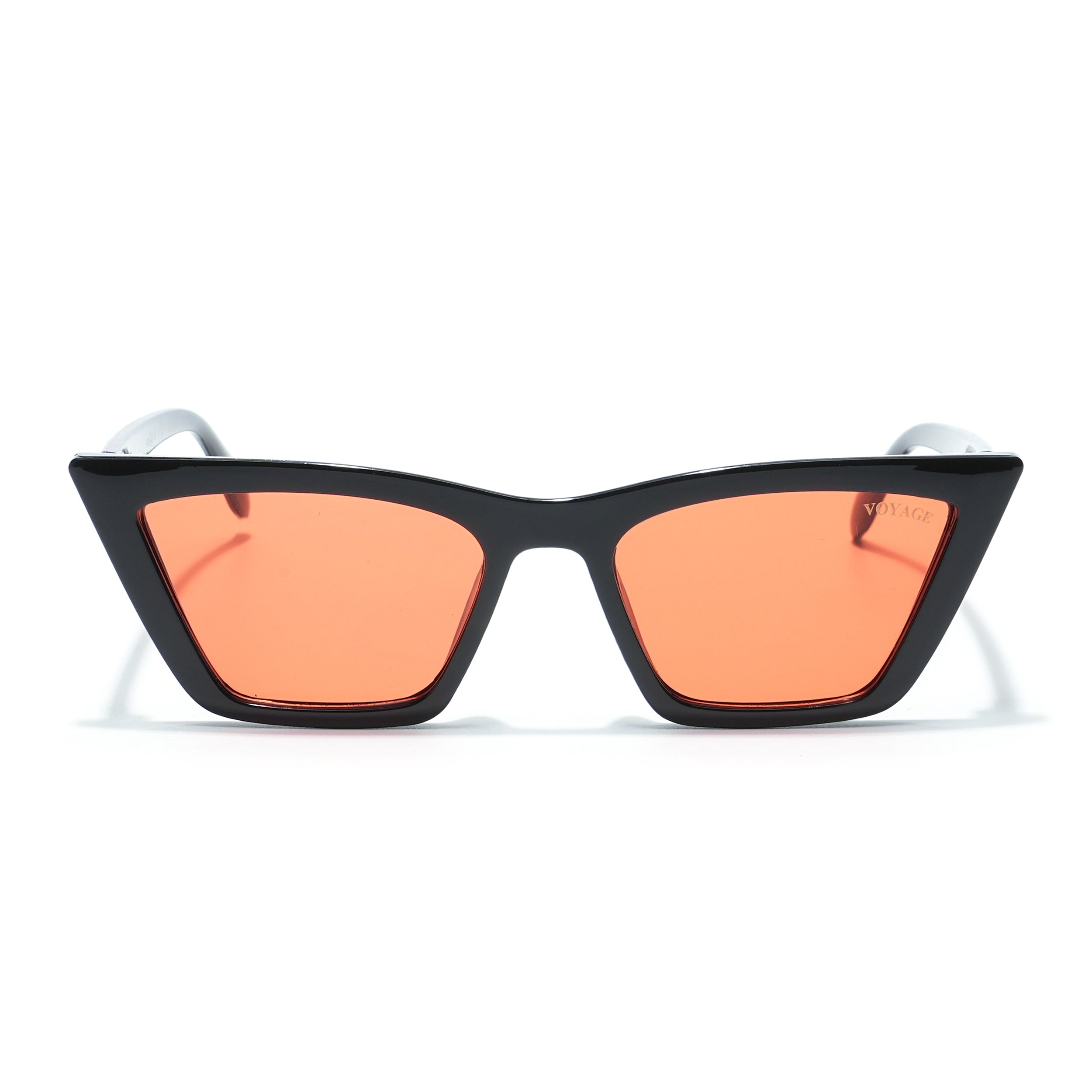 Velari | Black-Red Cateye Sunglasses MG3299