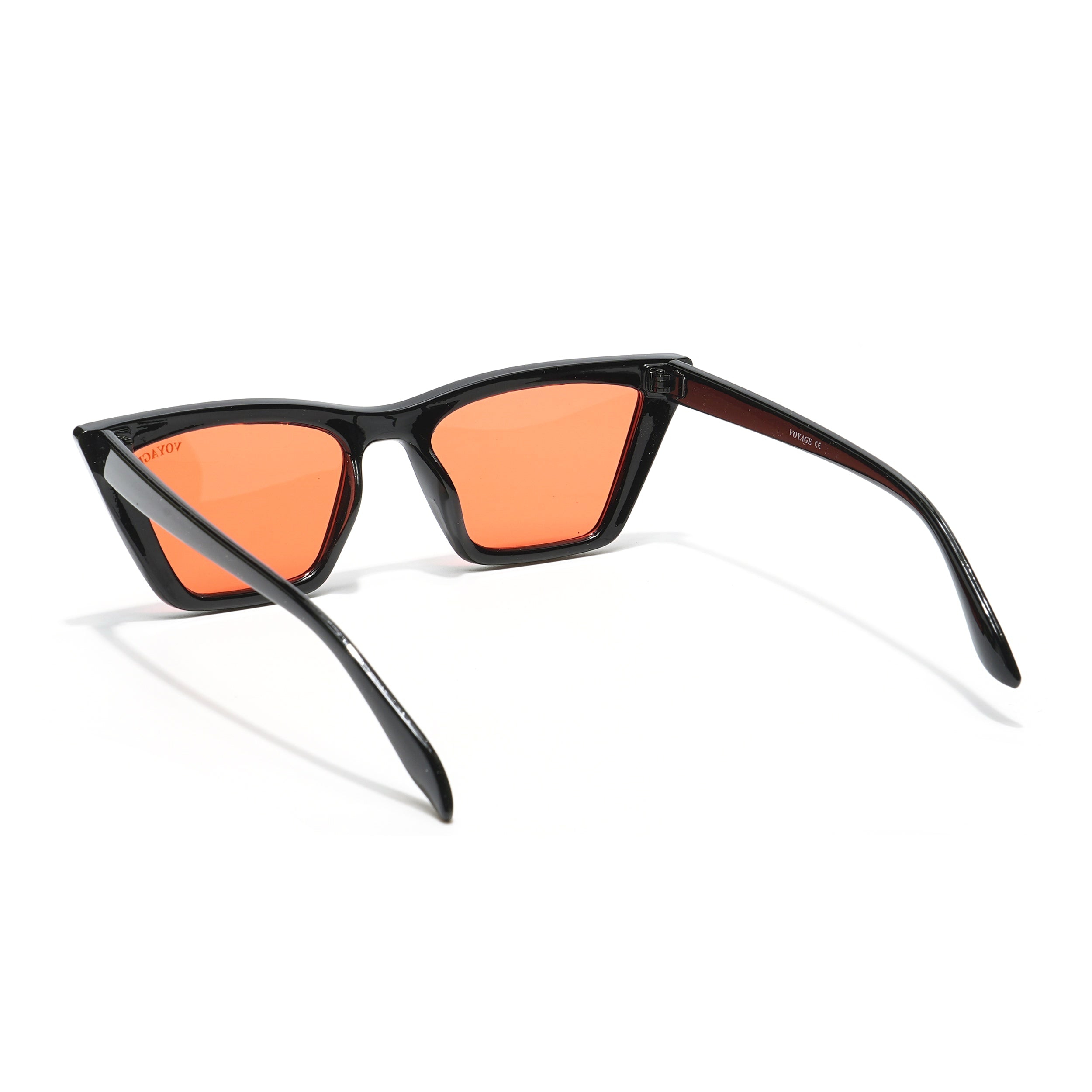 Velari | Black-Red Cateye Sunglasses MG3299