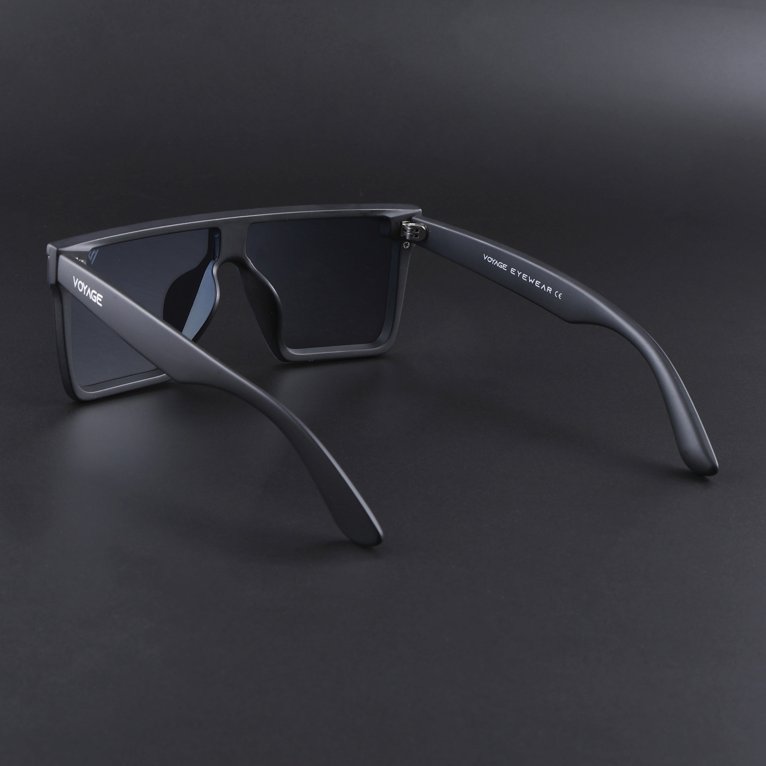 Rover | Blue & Clear Polarized Wayfarer Sunglasses - PMG4572