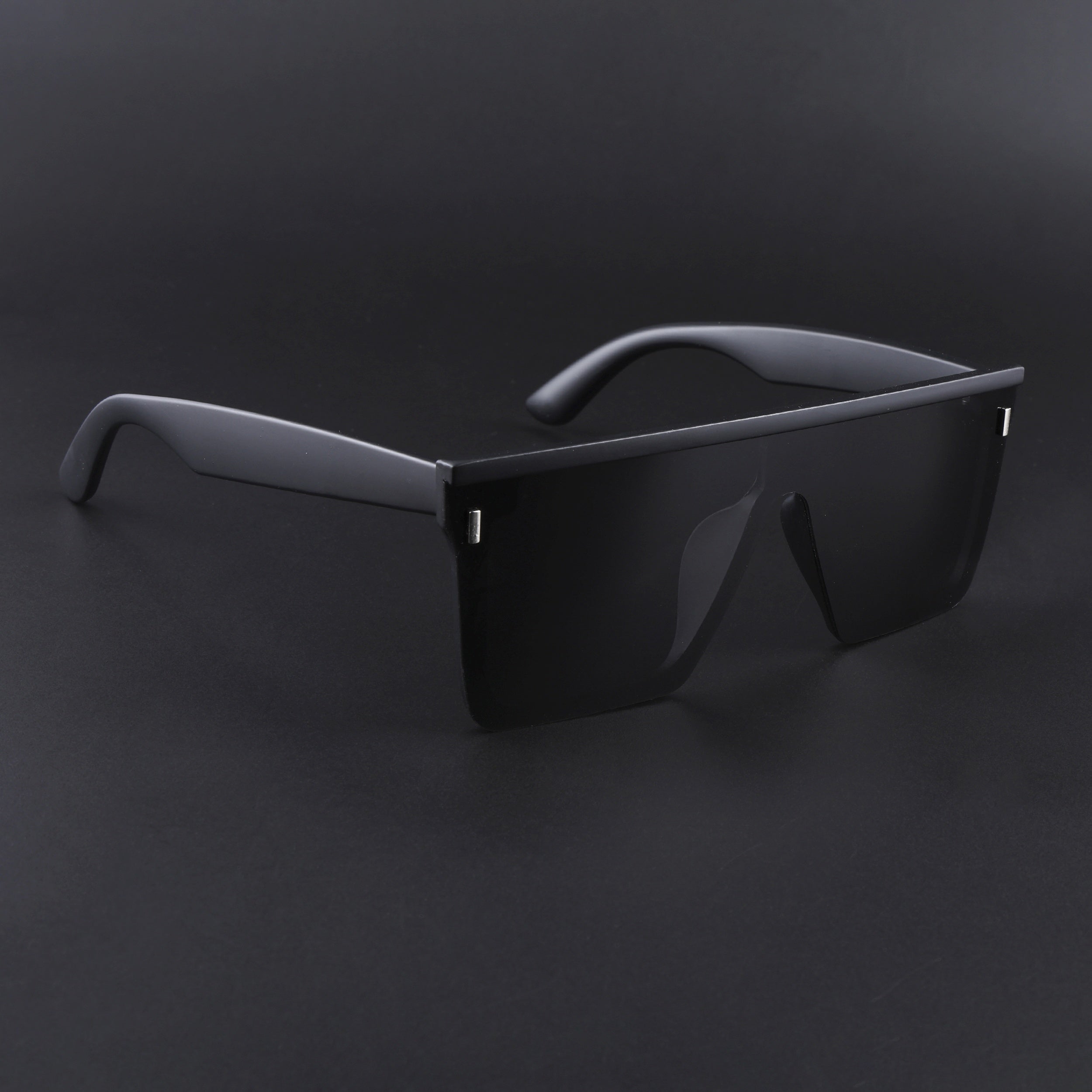 Rover | Black Polarized Wayfarer Sunglasses - PMG4573