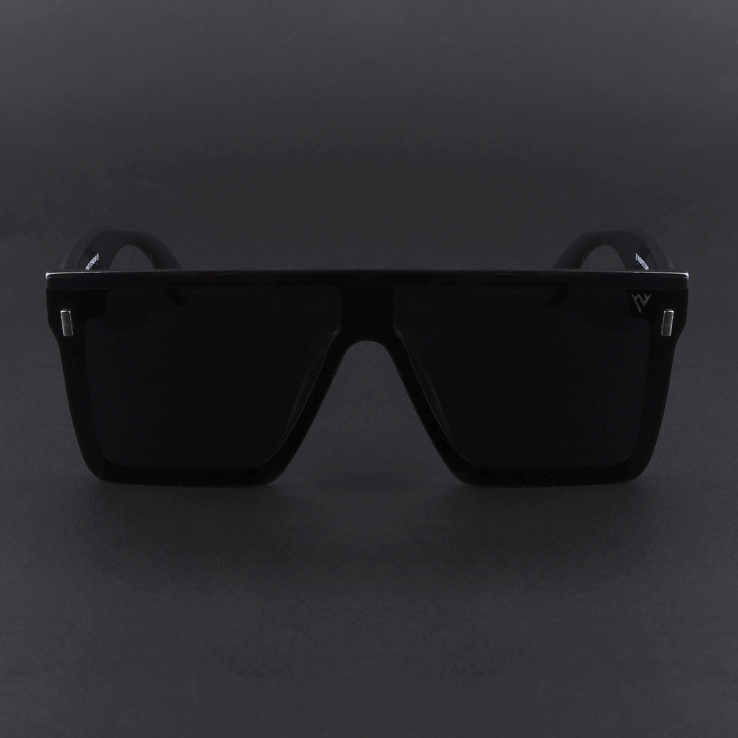 Rover | Black Polarized Wayfarer Sunglasses - PMG4574