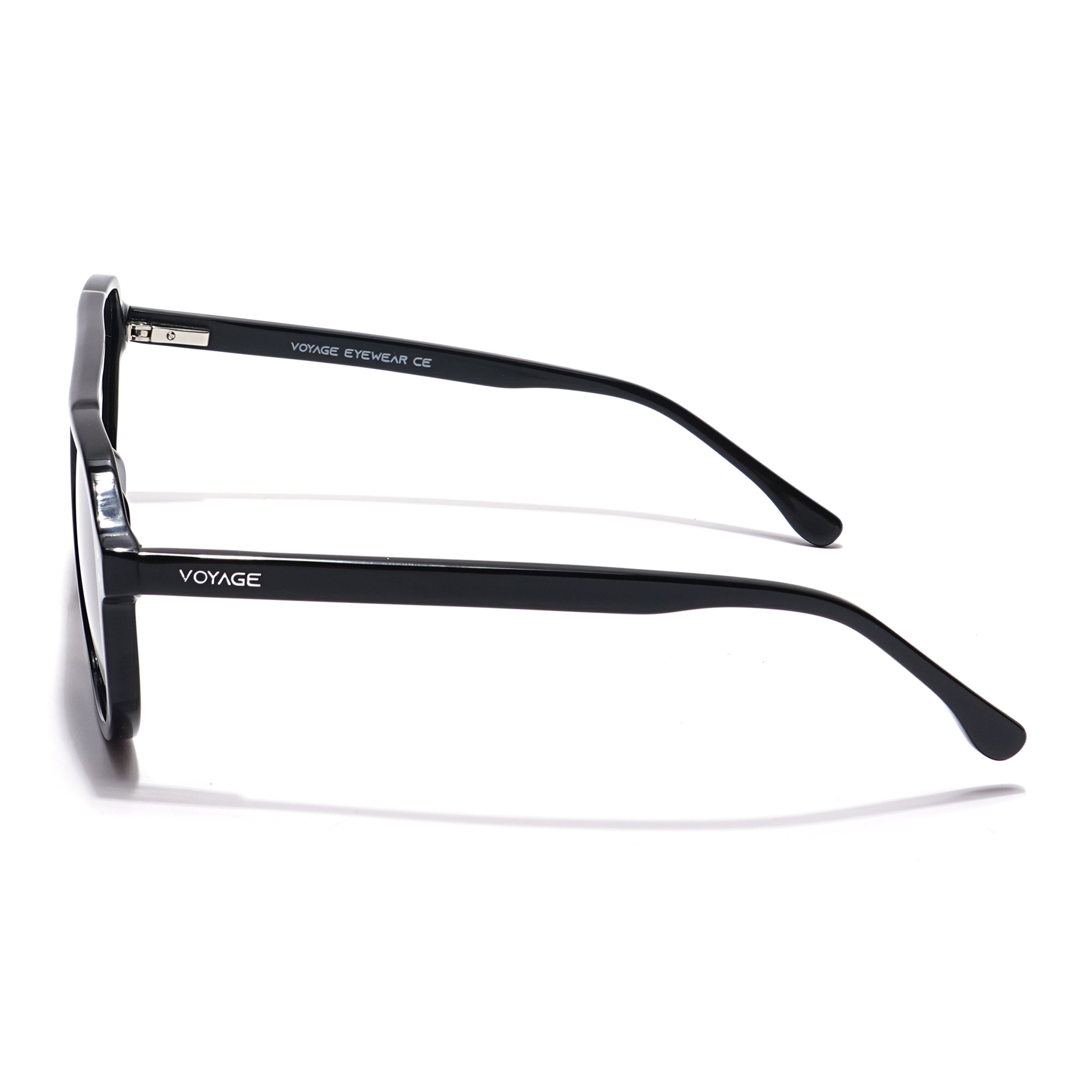 Voyage Select Square Sunglasses (Black Lens | Shine Black Frame - SLPMG5979)