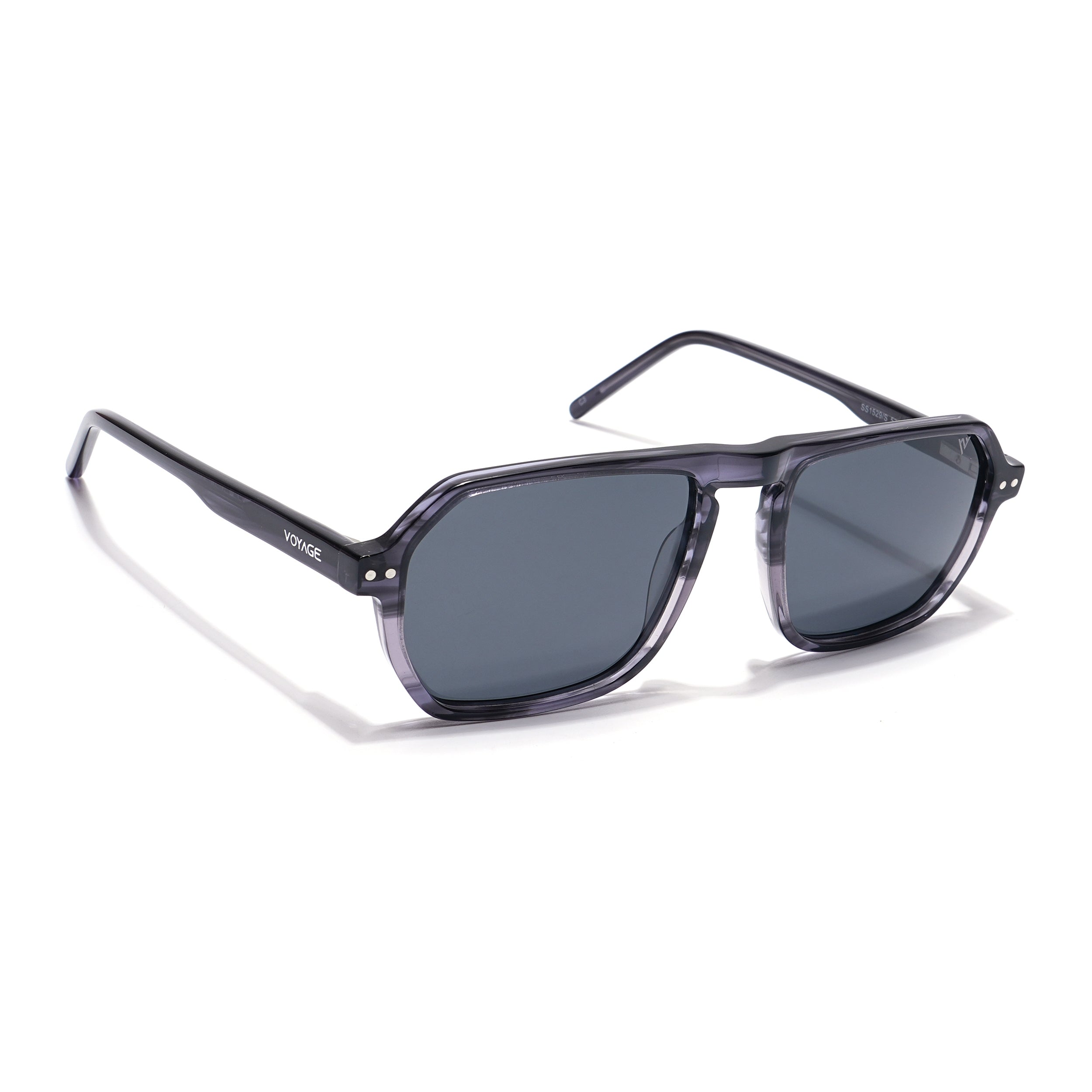 Voyage Select Square Sunglasses (Grey Lens | Grey Frame - SLPMG5982)