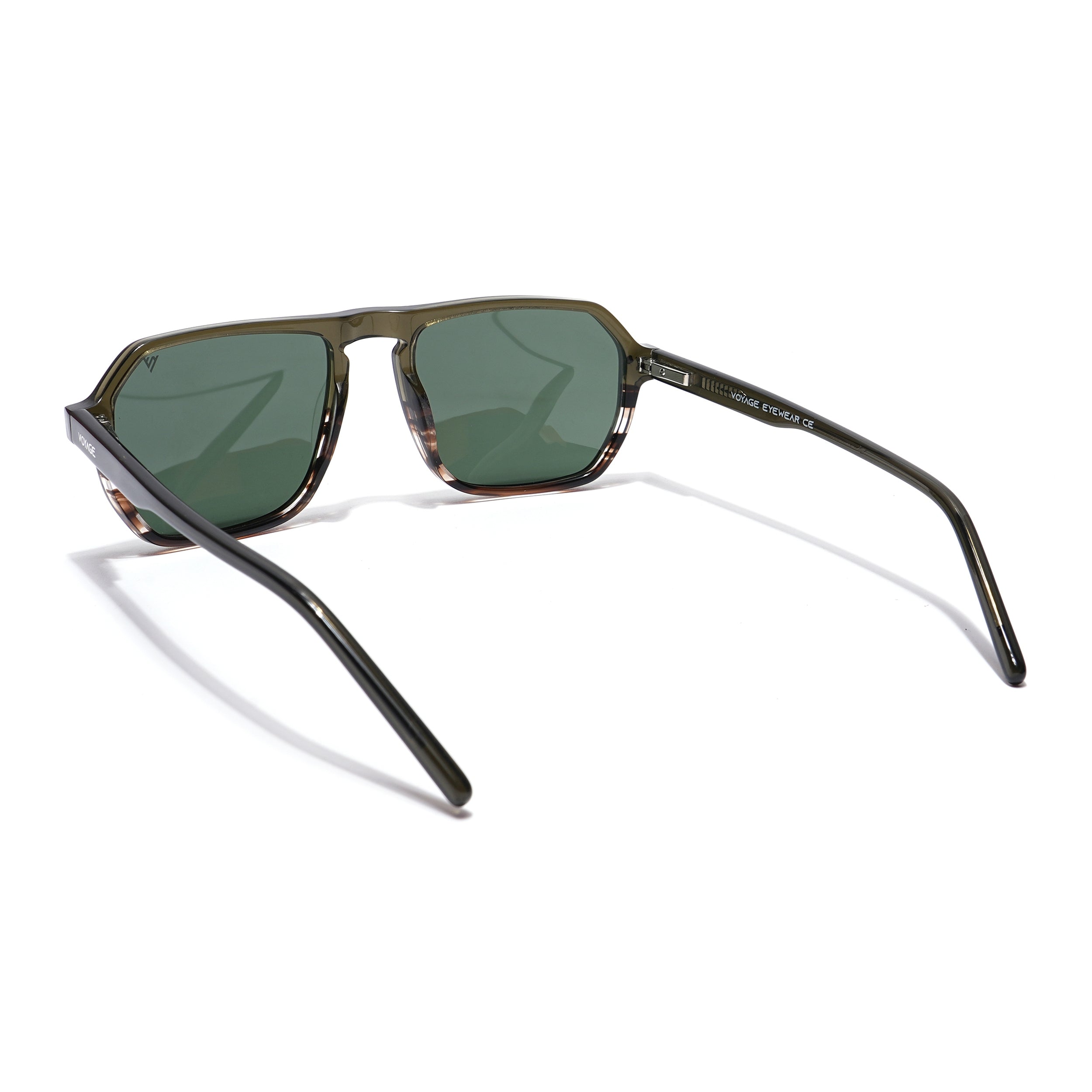 Voyage Select Square Sunglasses (Olive Lens | Olive & Demi Brown Frame - SLPMG5984)