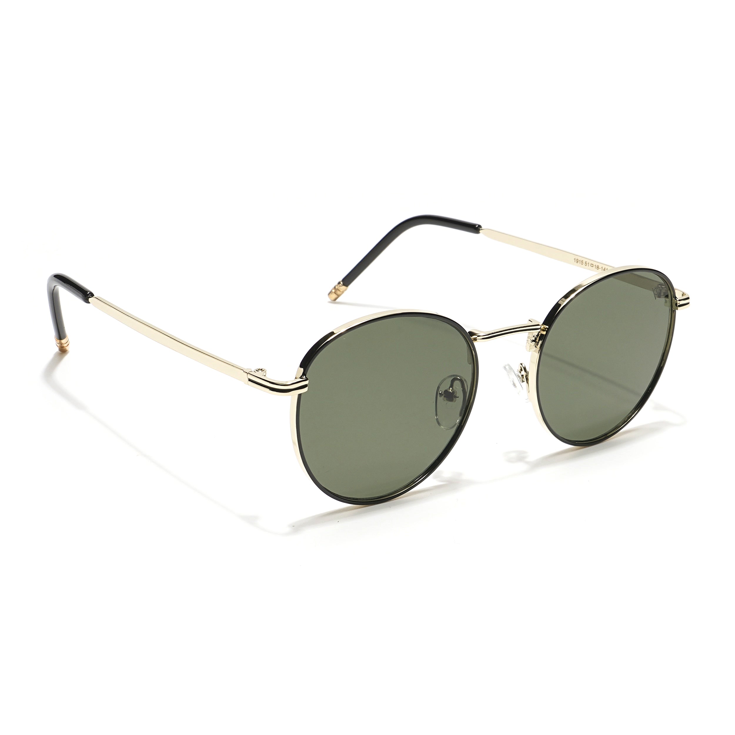 Sylis | Round Green Gold Sunglasses MG3624