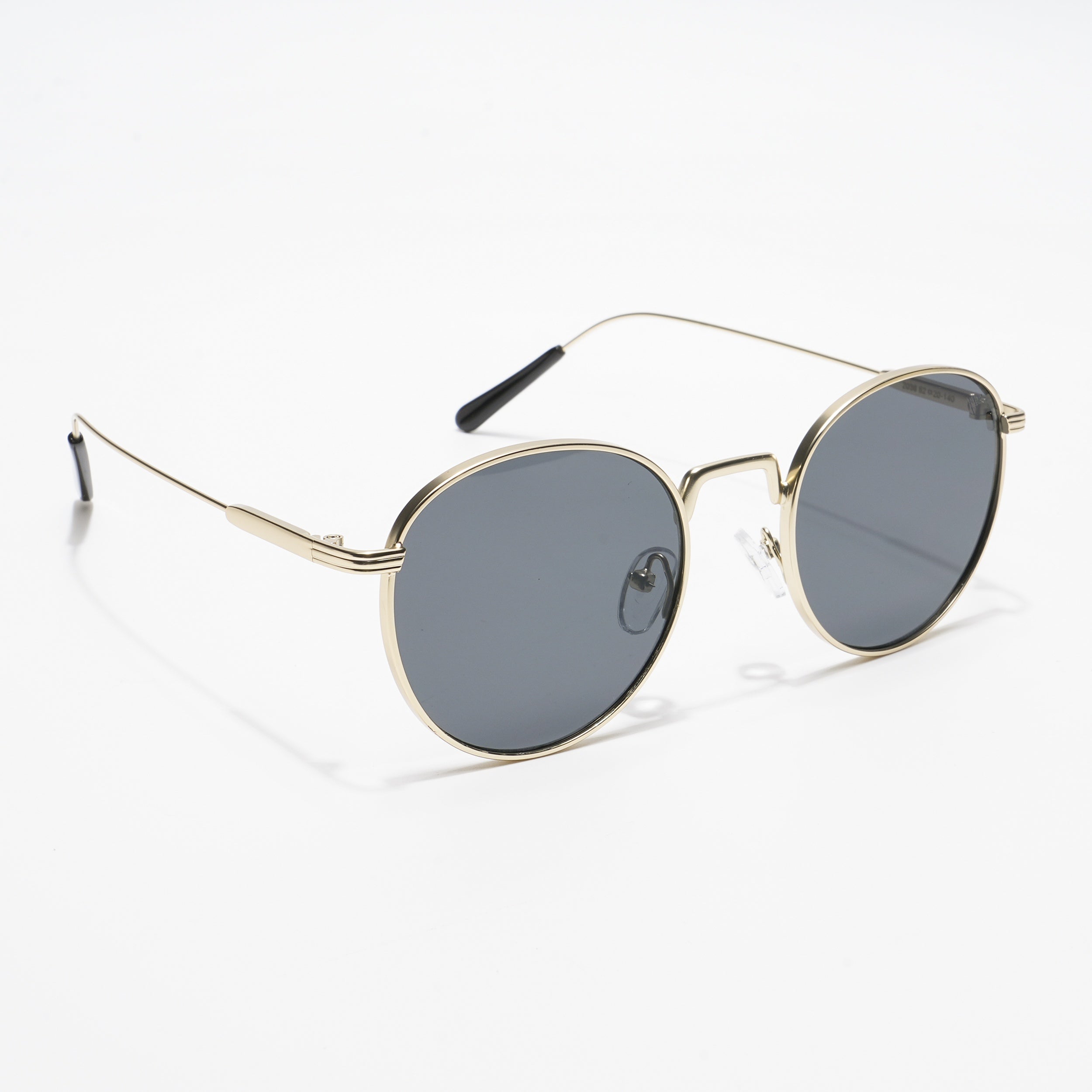 Sonic | Round Black Golden Sunglasses MG3050