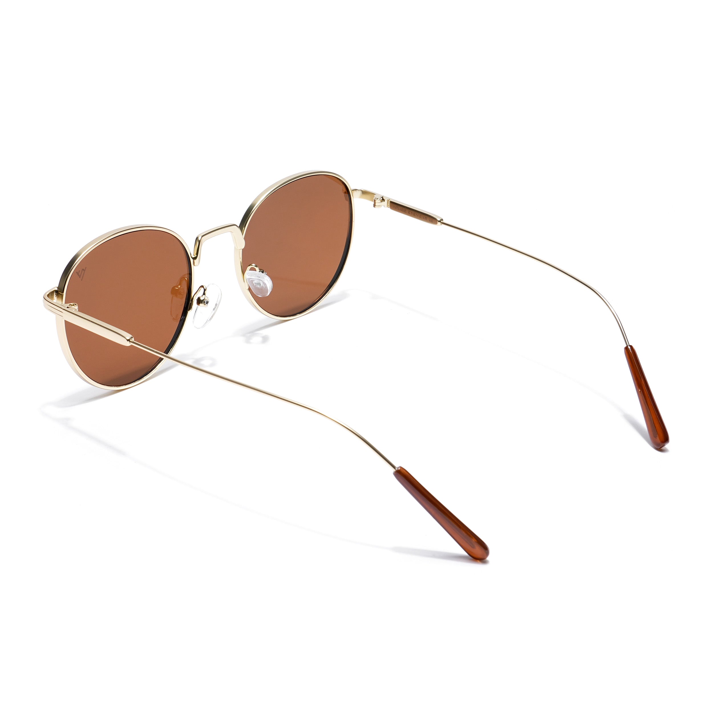 Sonic | Round Brown Sunglasses MG3052