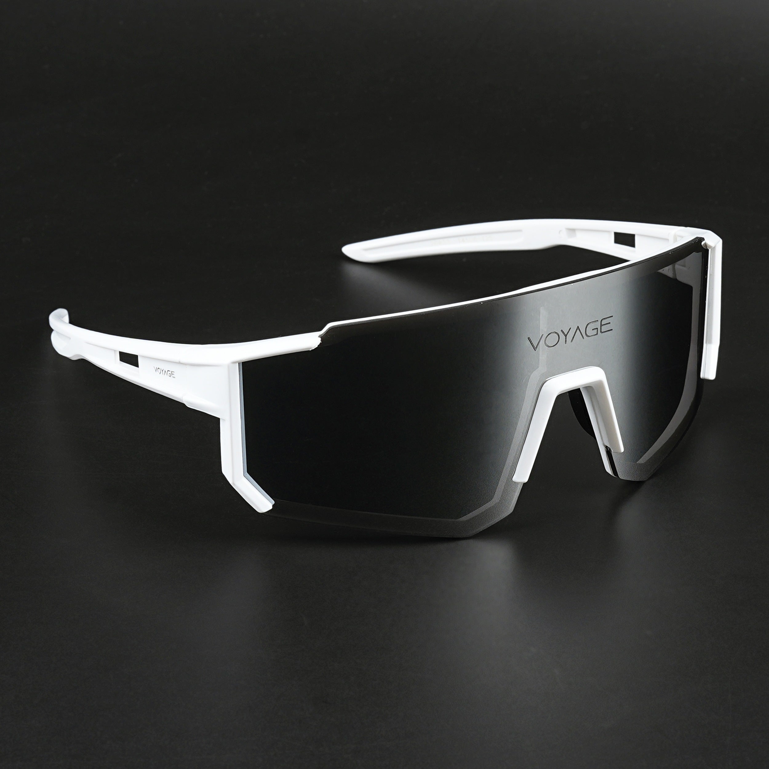 Drift Sunglasses (Grey Lens | White Frame - MG5620)