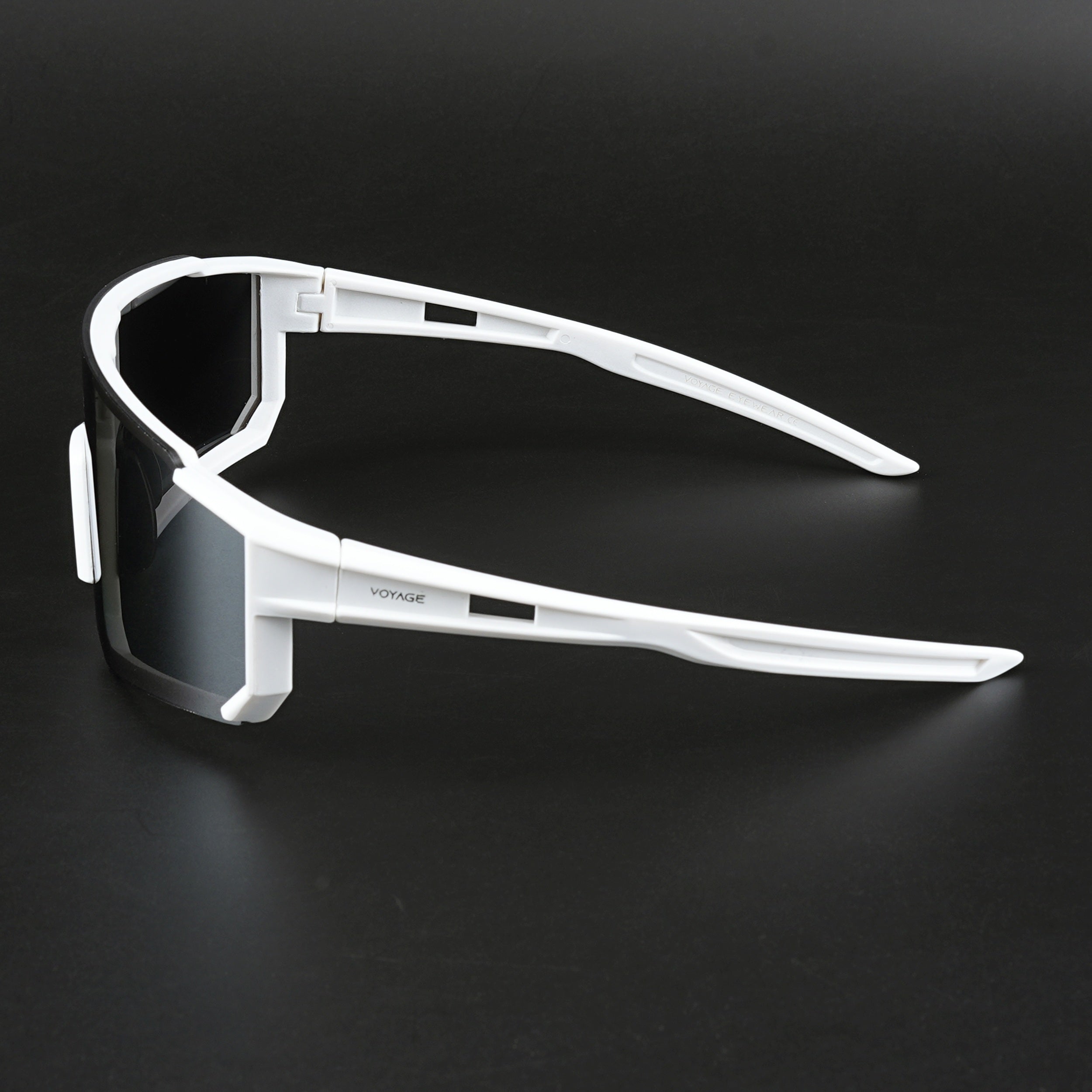 Drift Sunglasses (Grey Lens | White Frame - MG5620)