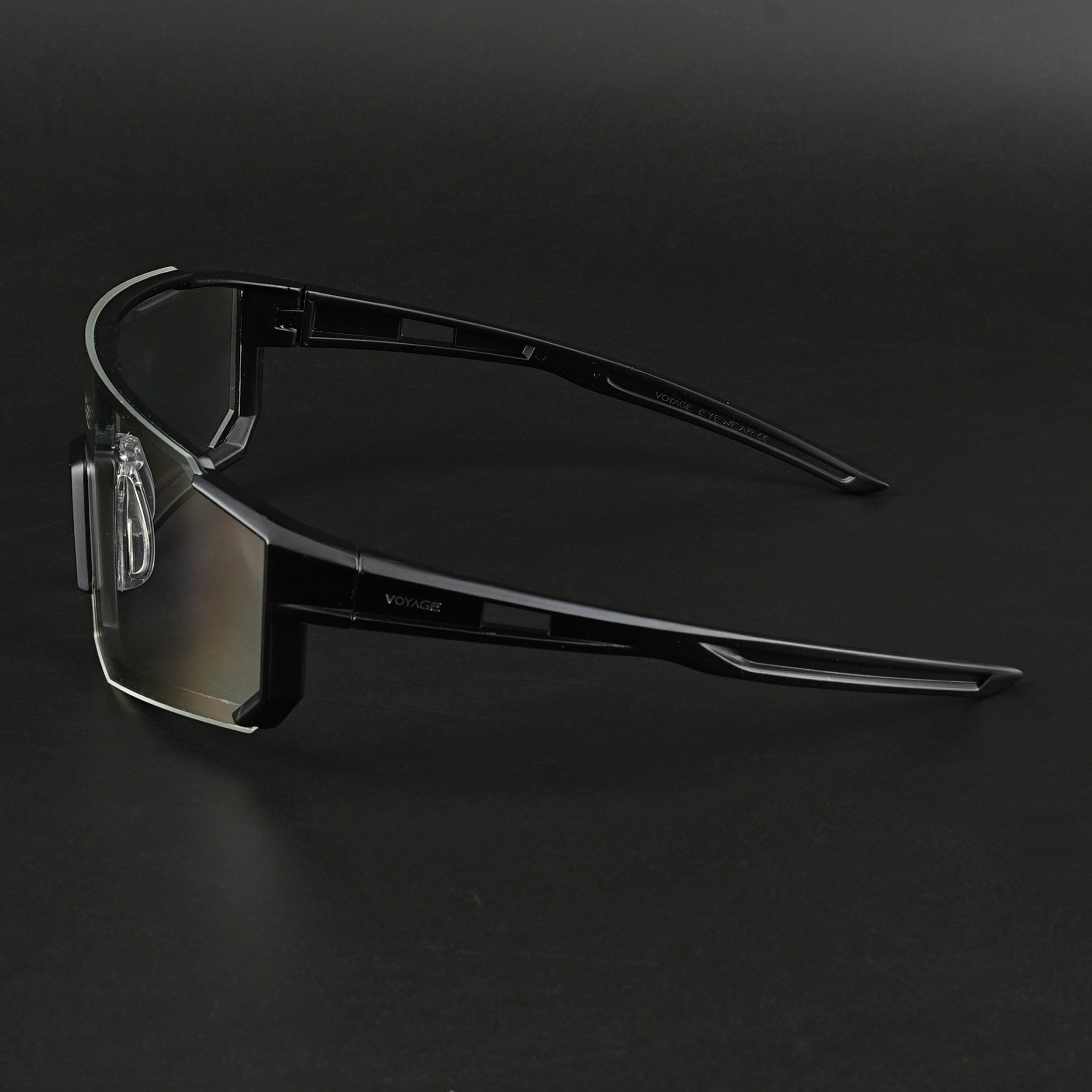 Drift Sunglasses (Clear Lens | Black Frame - MG5622)