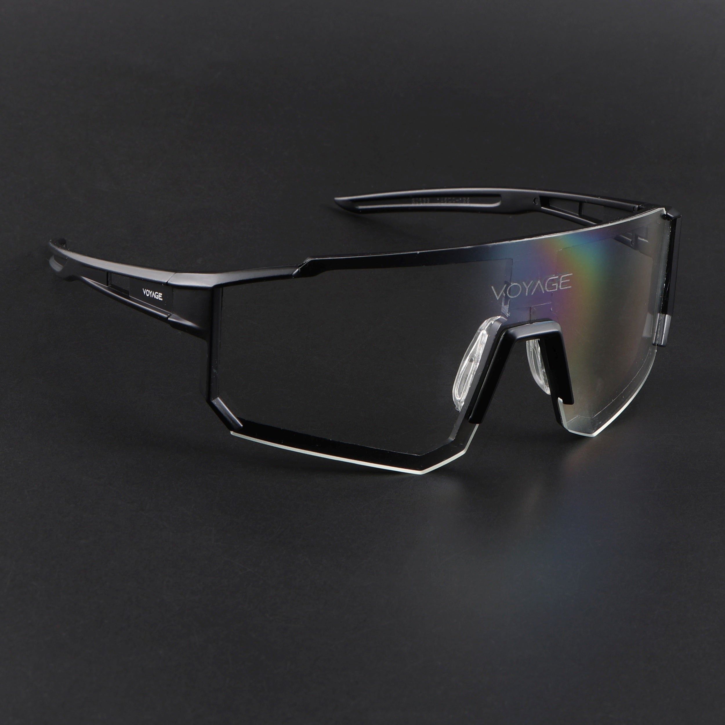 Drift Sunglasses (Clear Lens | Black Frame - MG5622)