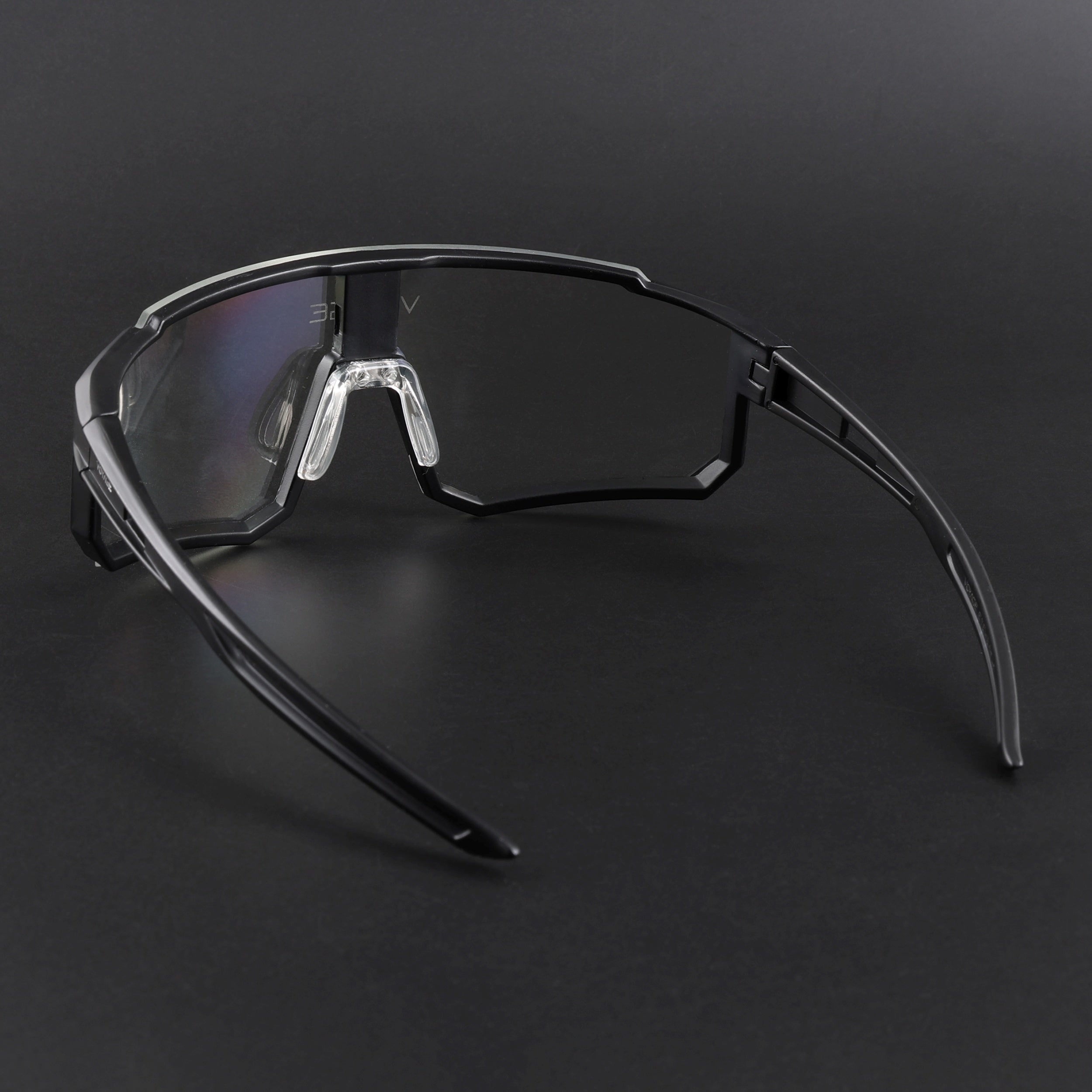 Drift Sunglasses (Clear Lens | Black Frame - MG5622)