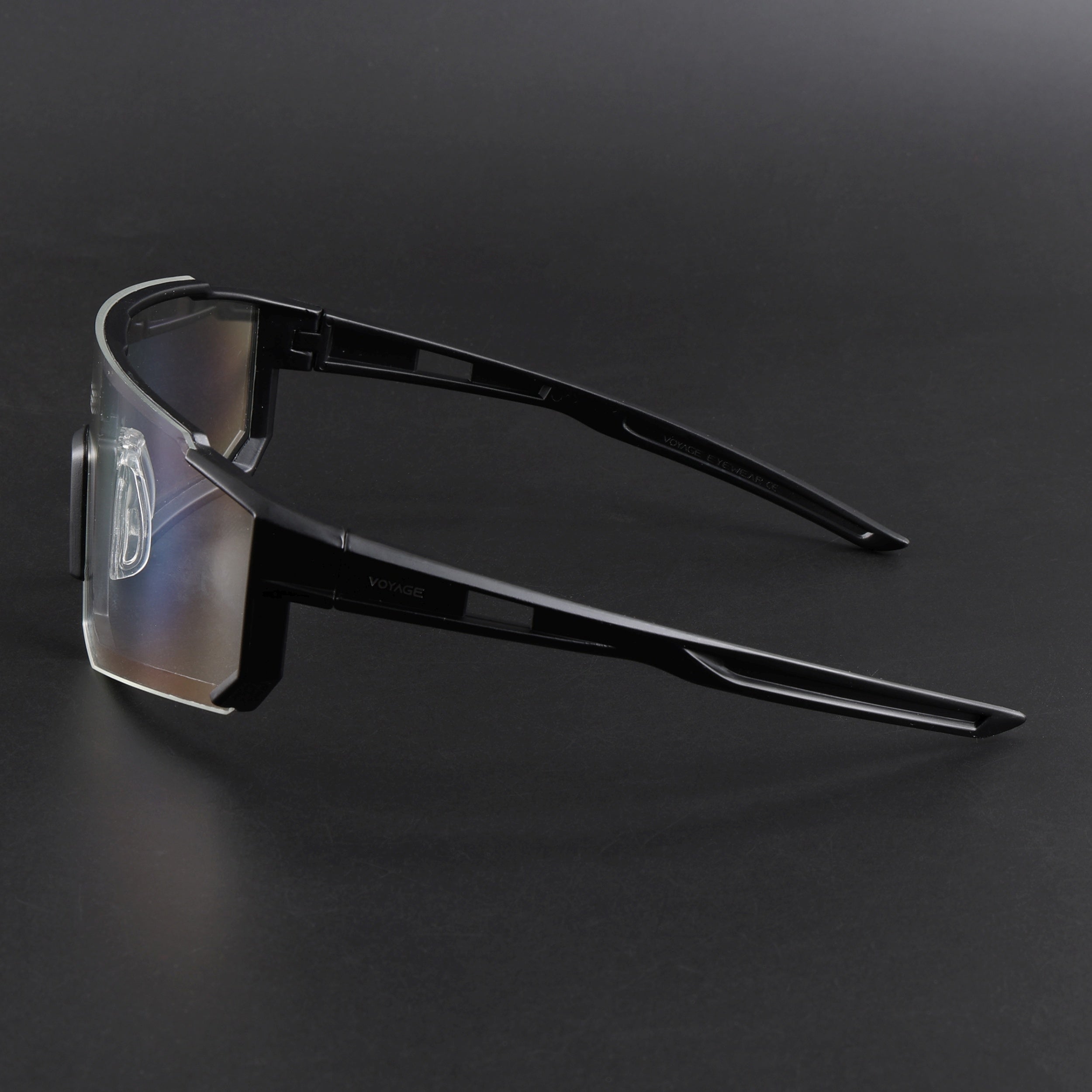 Drift Sunglasses (Clear Lens | Black Frame - MG5622)