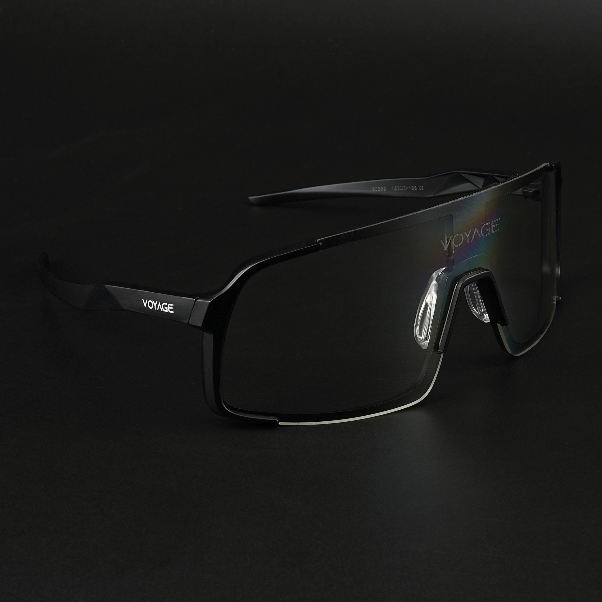 Drift Sunglasses (Clear Lens | Black Frame - MG5630)