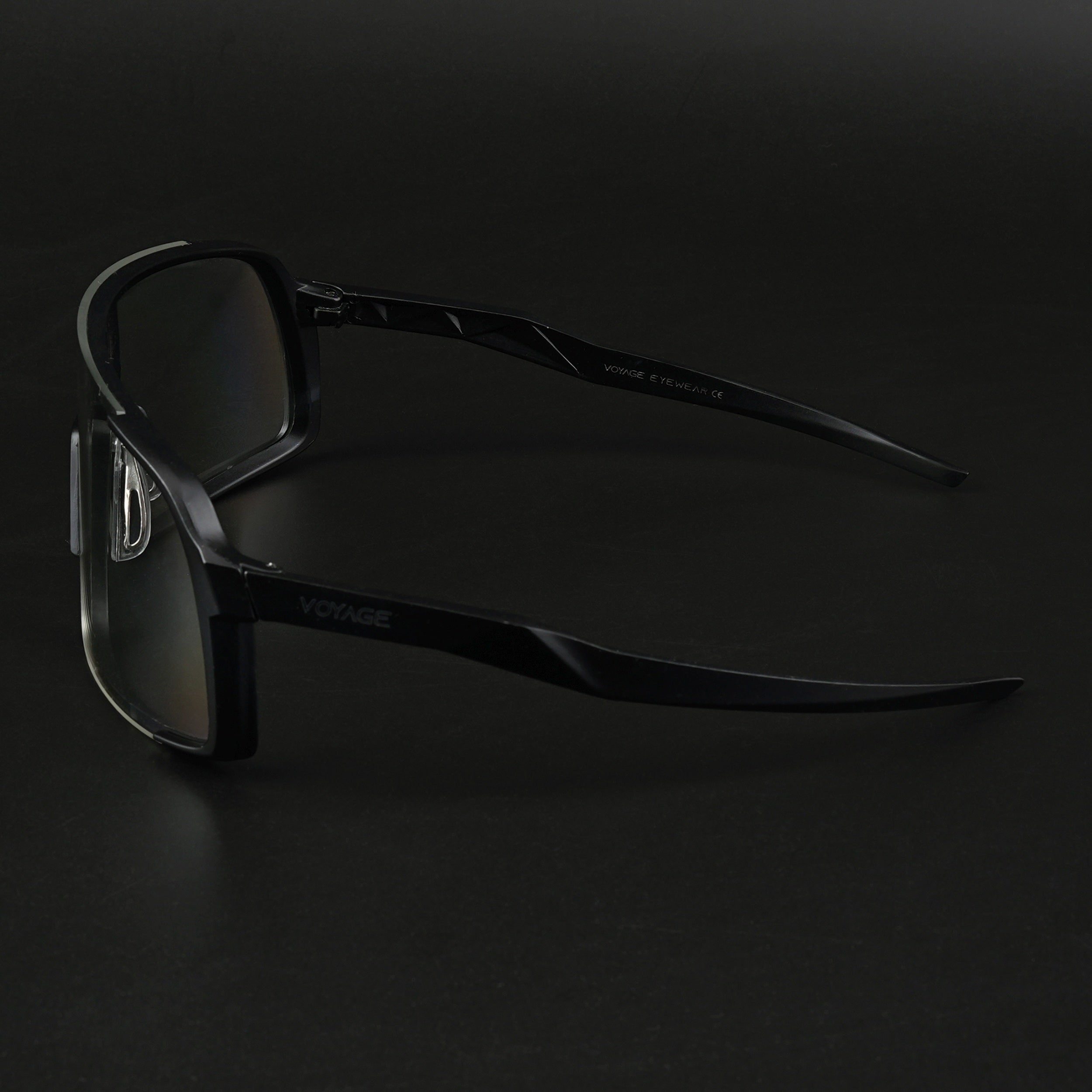 Drift Sunglasses (Clear Lens | Black Frame - MG5630)