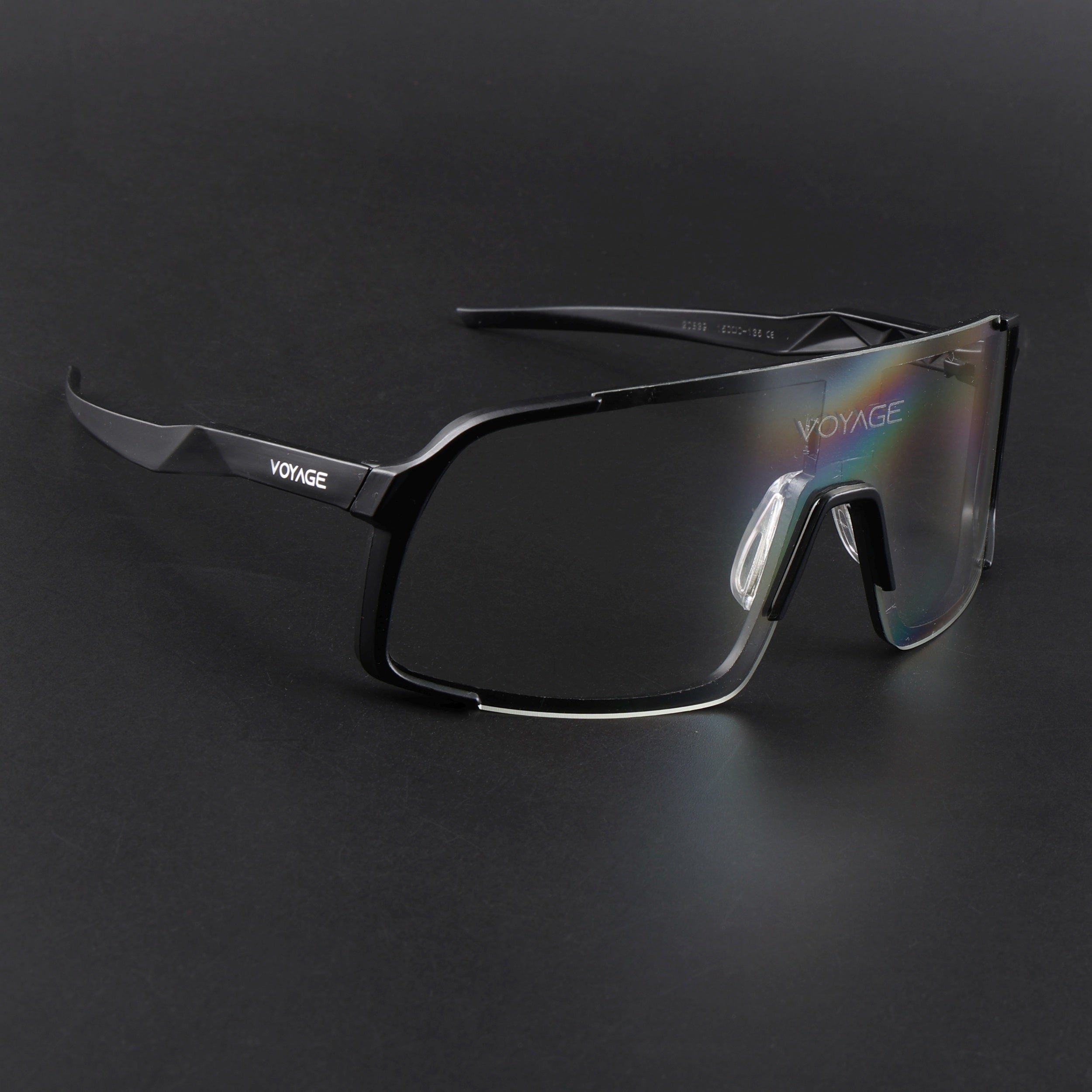 Drift Sunglasses (Clear Lens | Black Frame - MG5630)