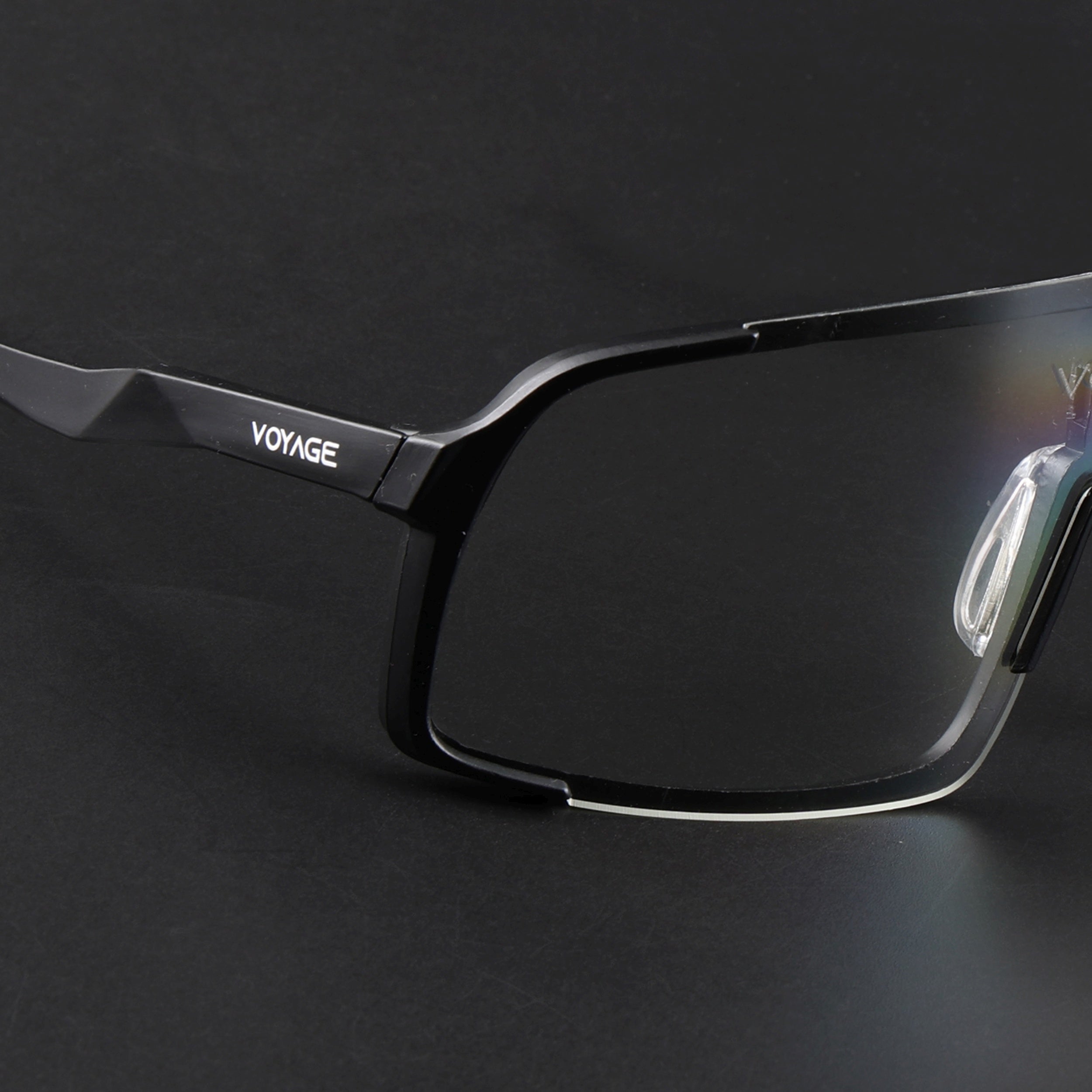 Drift Sunglasses (Clear Lens | Black Frame - MG5630)