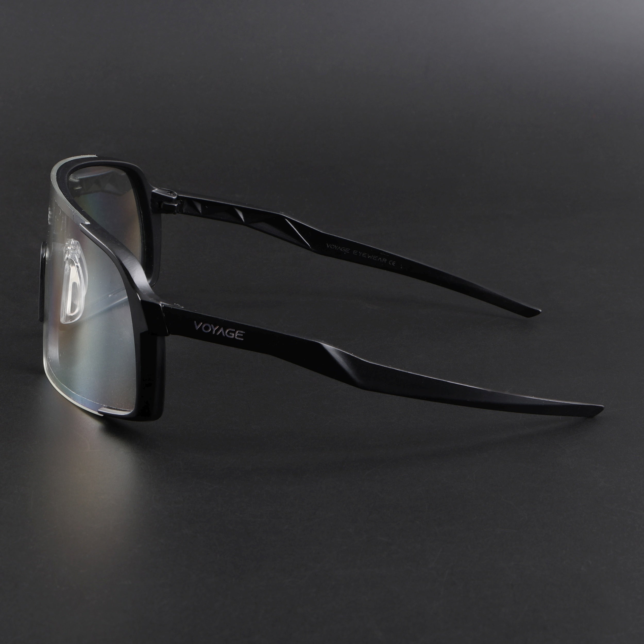 Drift Sunglasses (Clear Lens | Black Frame - MG5630)