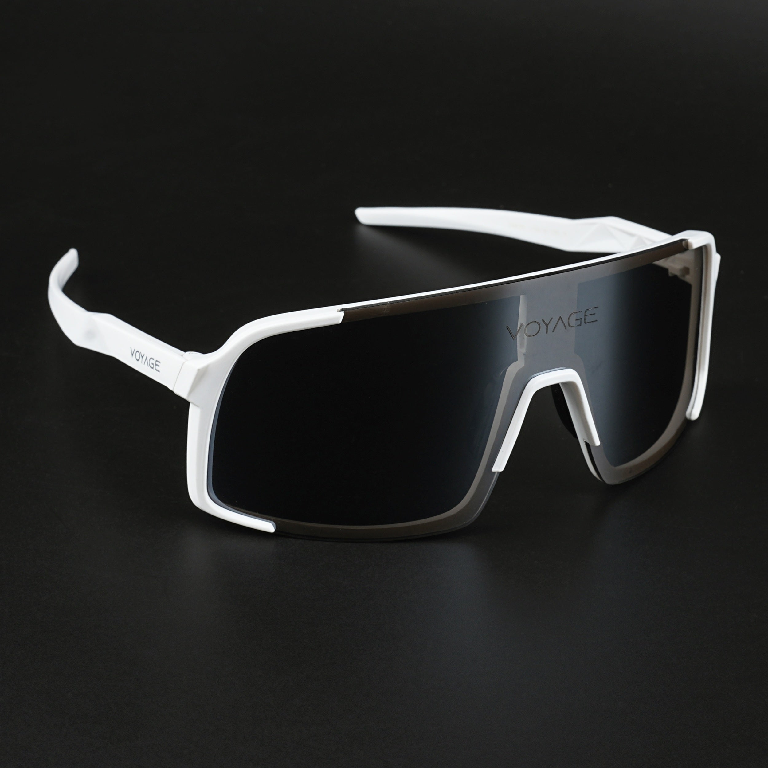 Drift Sunglasses (Grey Lens | White Frame - MG5632)