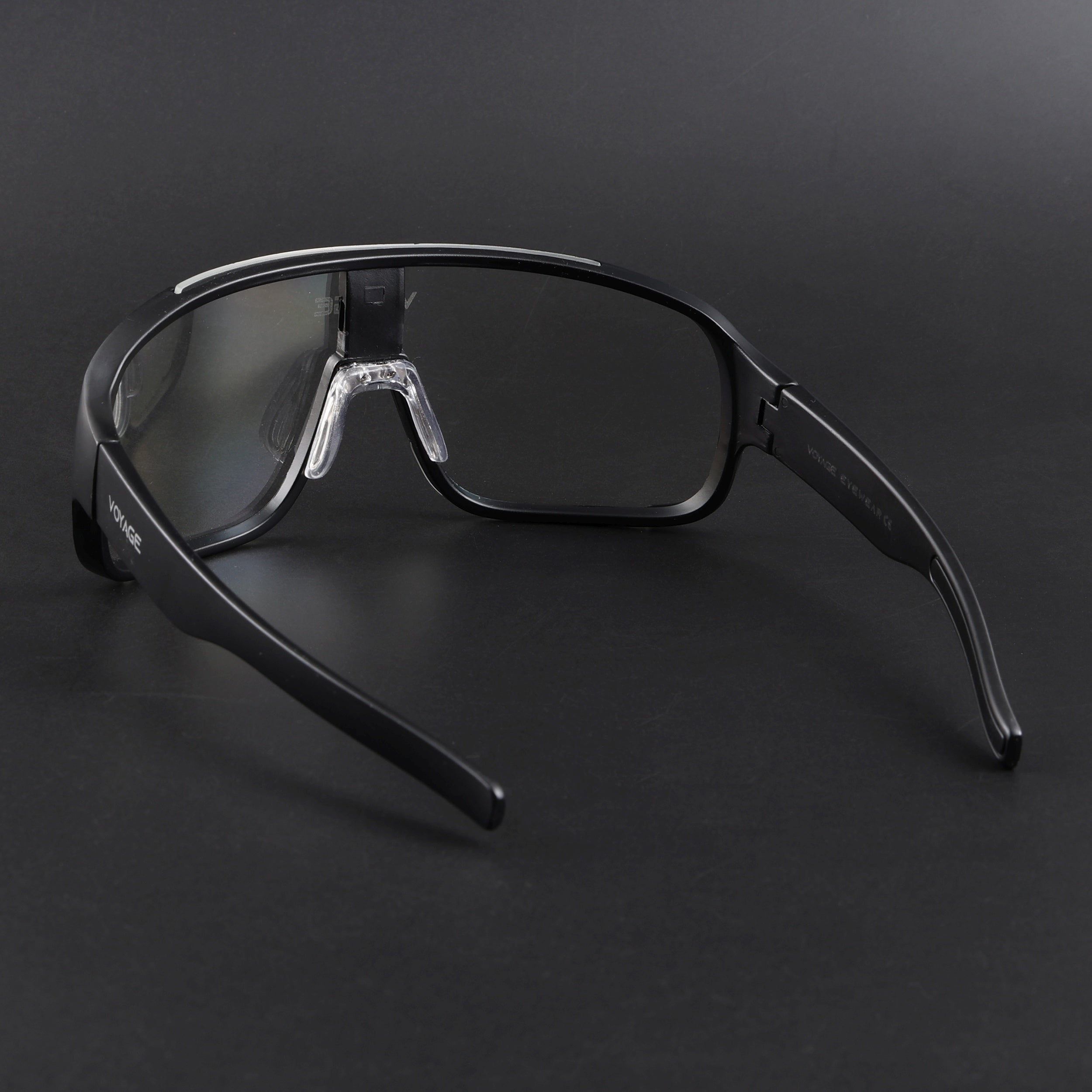 Drift Sunglasses (Clear Lens | Black Frame - MG5515)