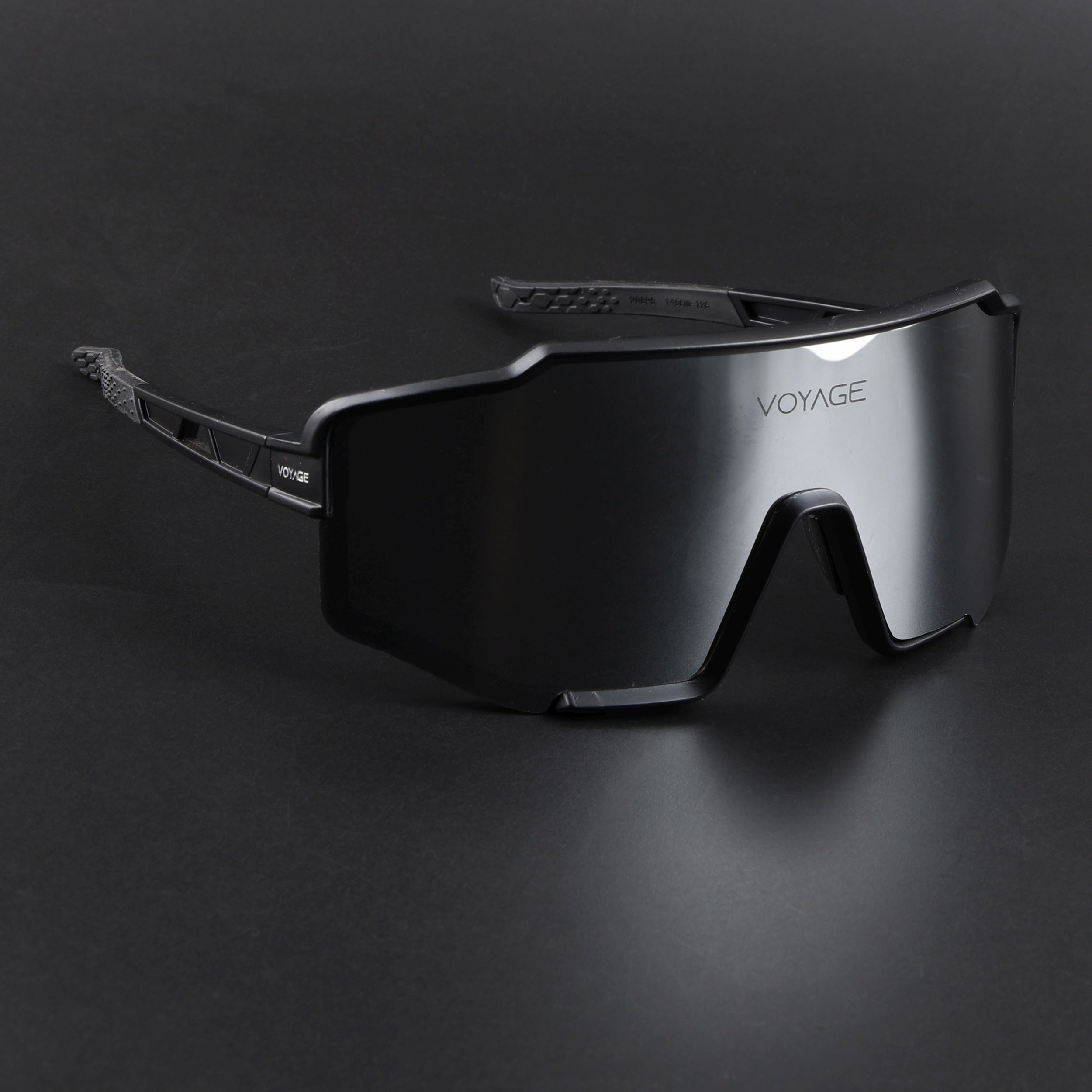 Drift Sunglasses (Silver Lens | Black Frame - MG5525)