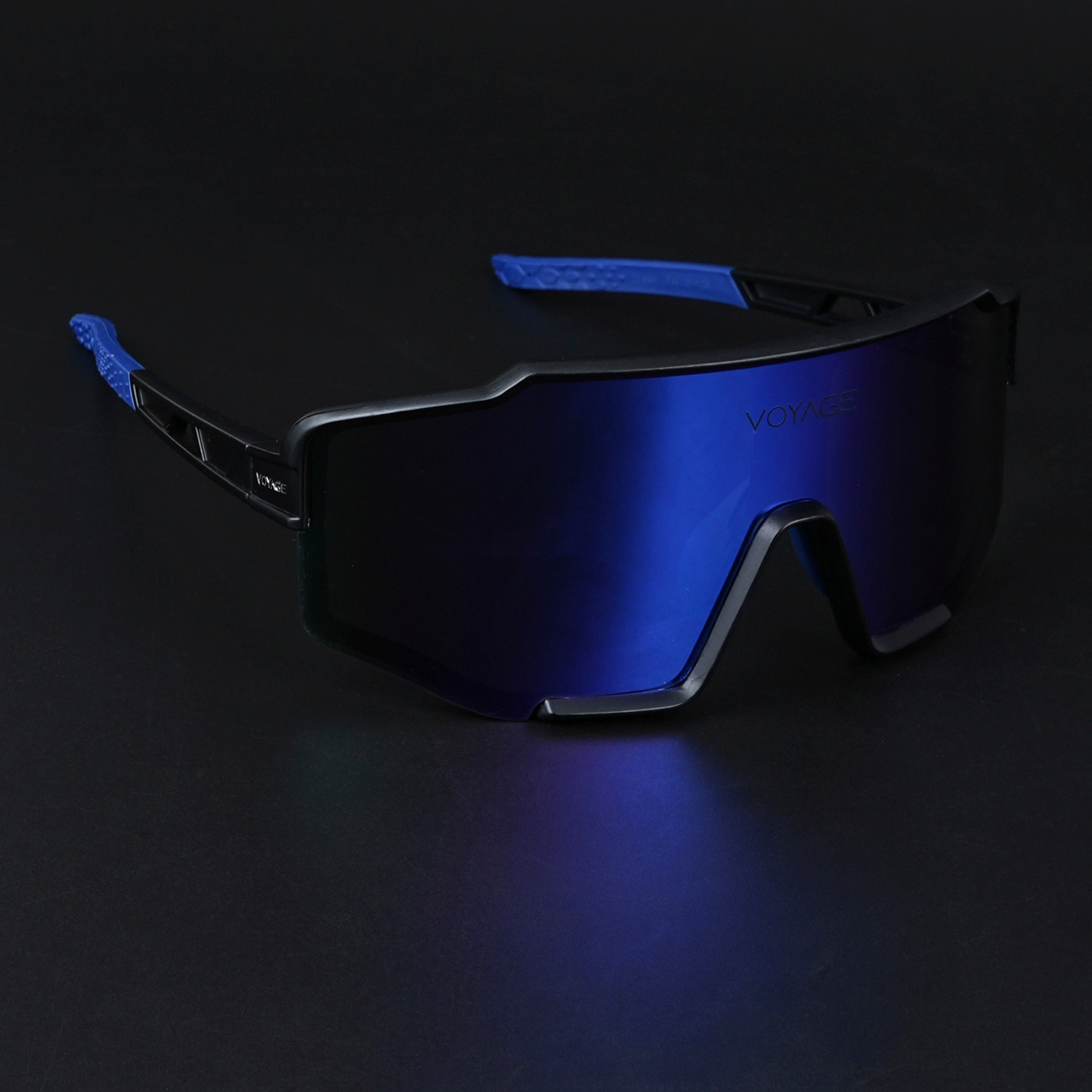 Drift Sunglasses (Blue Lens | Black Frame - MG5524)