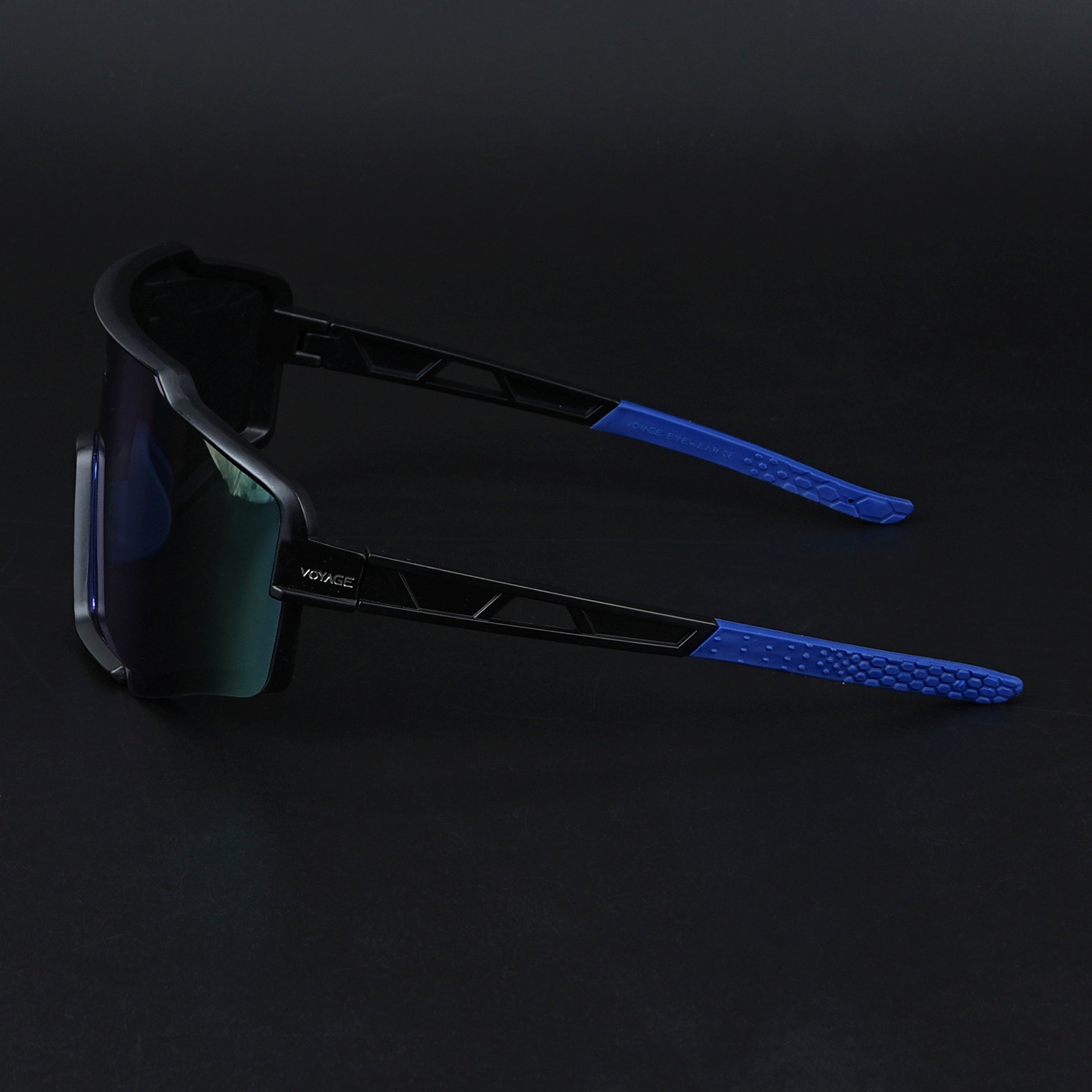 Drift Sunglasses (Blue Lens | Black Frame - MG5524)