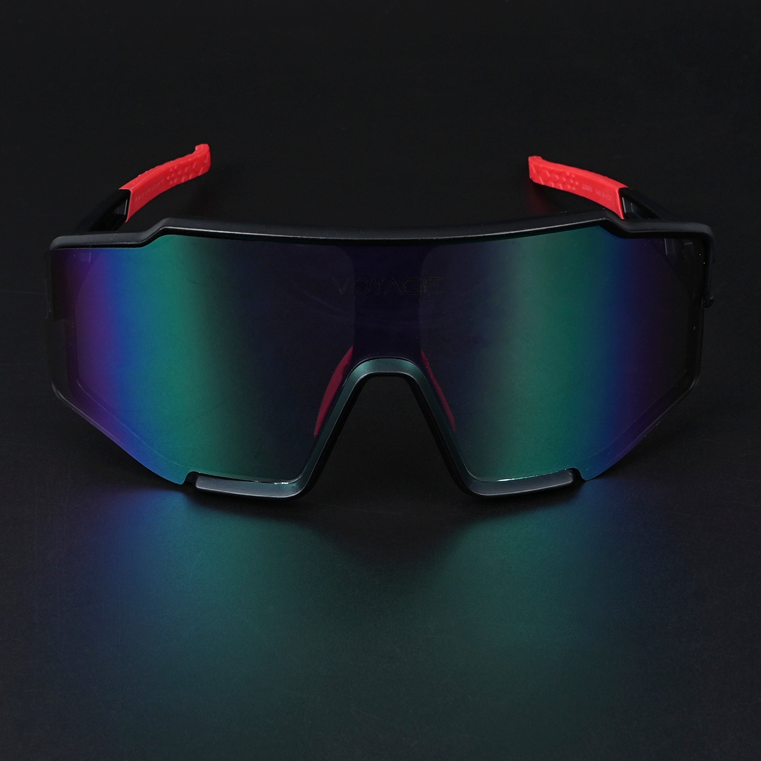 Drift Sunglasses (Multicolor Lens | Black Frame - MG5525)