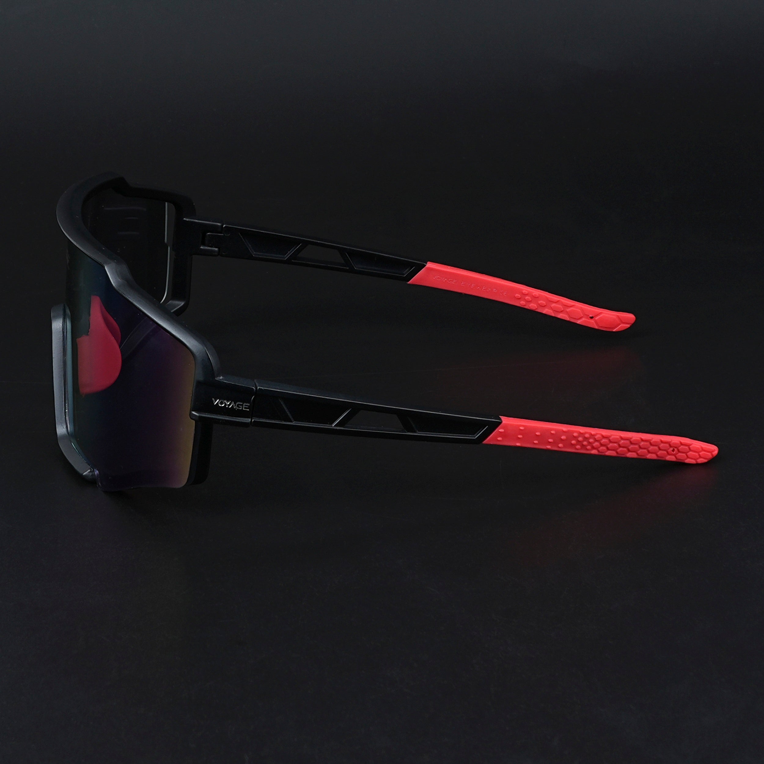 Drift Sunglasses (Multicolor Lens | Black Frame - MG5525)