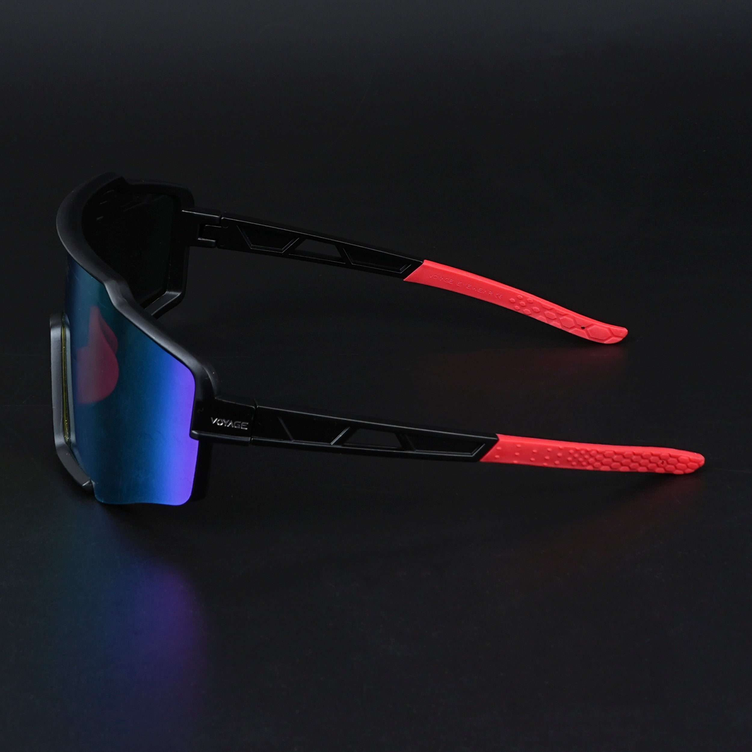 Drift Sunglasses (Multicolor Lens | Black Frame - MG5526)