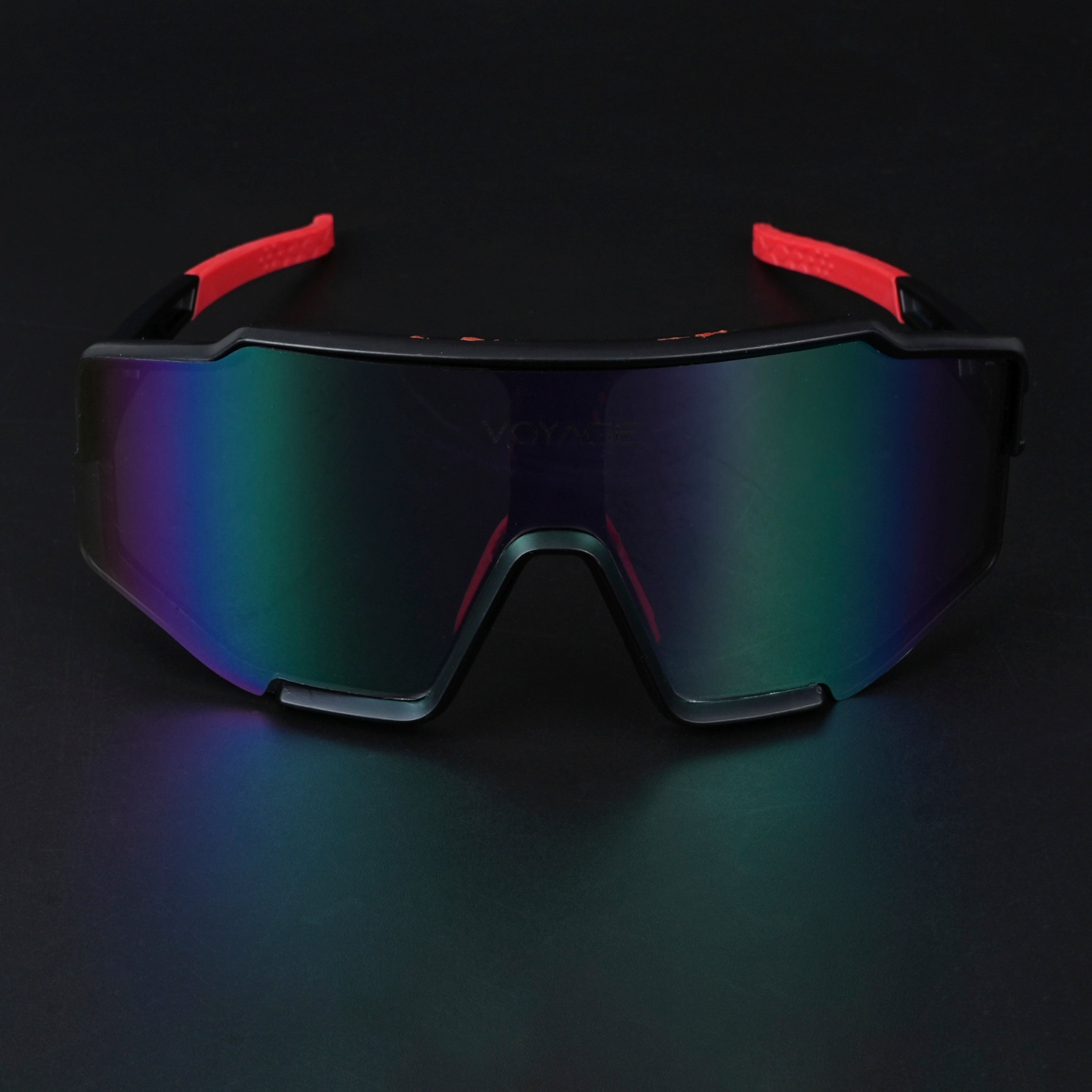 Drift Sunglasses (Multicolor Lens | Black Frame - MG5527)