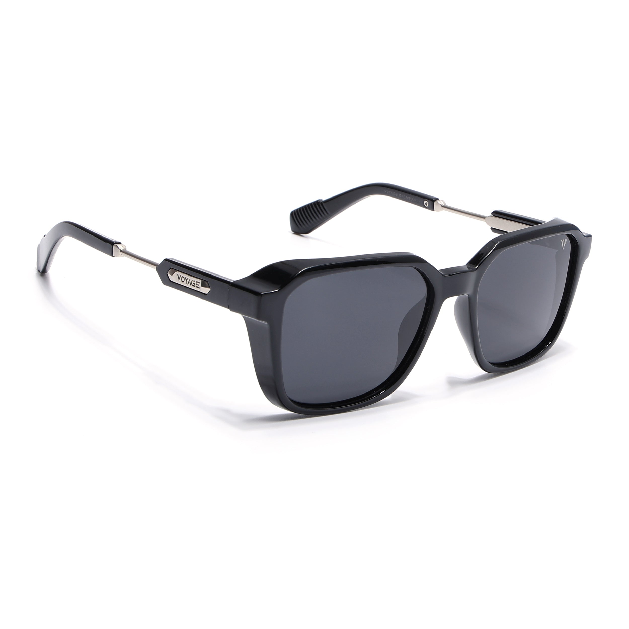 Cruze | Silver Wayfarer Polarized Sunglasses | PMG6691