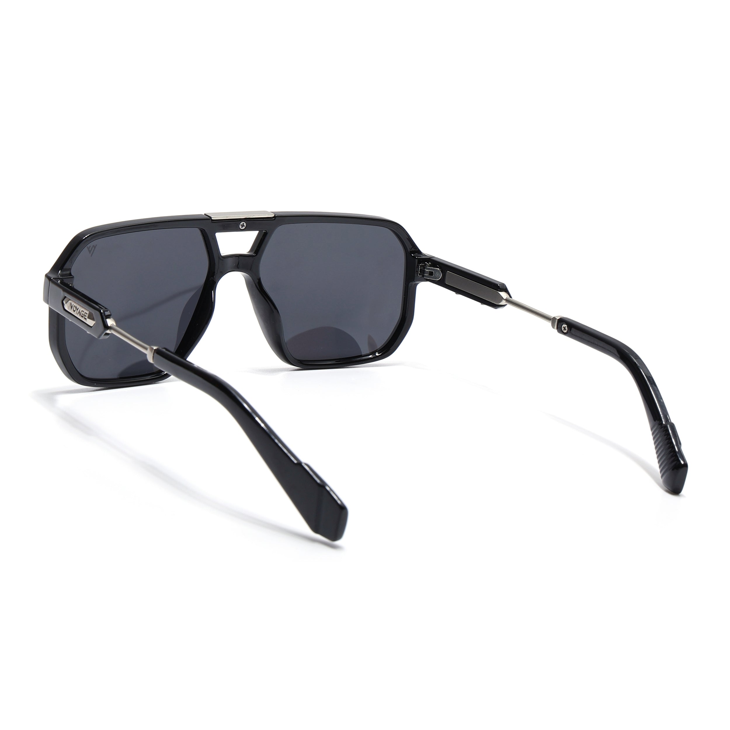 Thunder | Silver Wayfarer Polarized Sunglasses | PMG6689