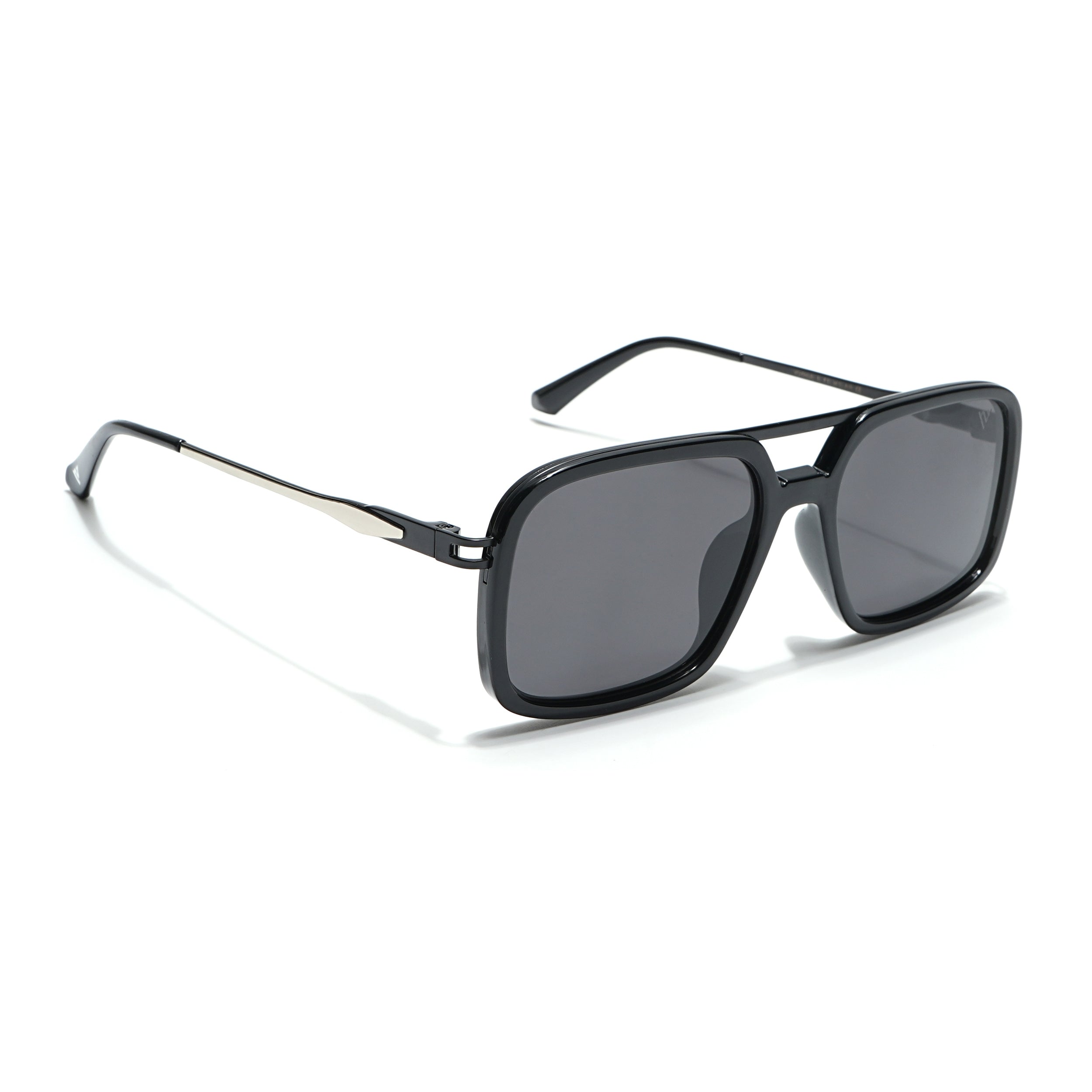 Voyage Select Wayfarer Sunglasses (Black Lens | Shine Black Frame - SLPMG6298)