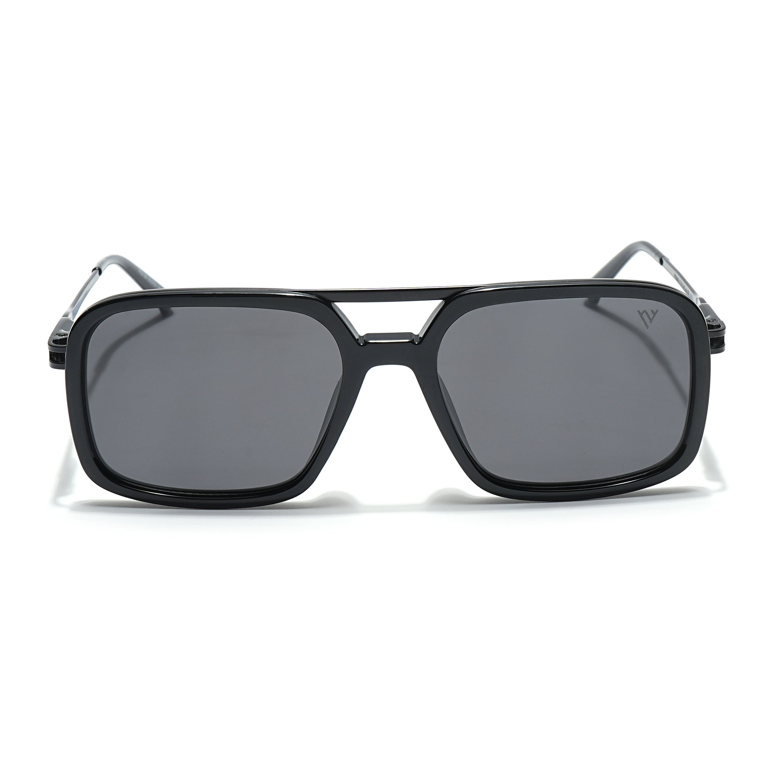 Voyage Select Wayfarer Sunglasses (Black Lens | Shine Black Frame - SLPMG6298)