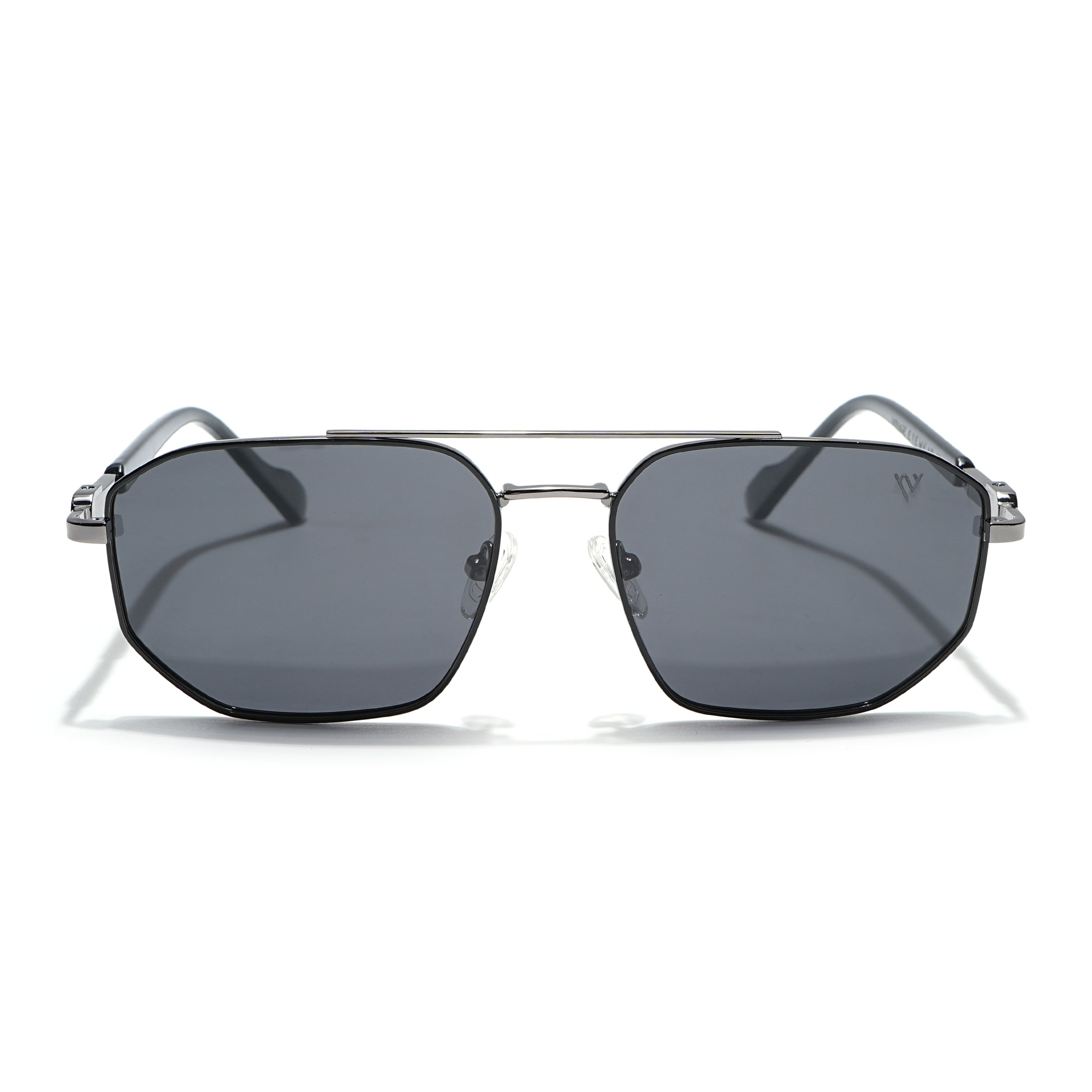 Voyage Select Wayfarer Sunglasses (Black Lens | Black & Grey Frame - SLPMG6311)