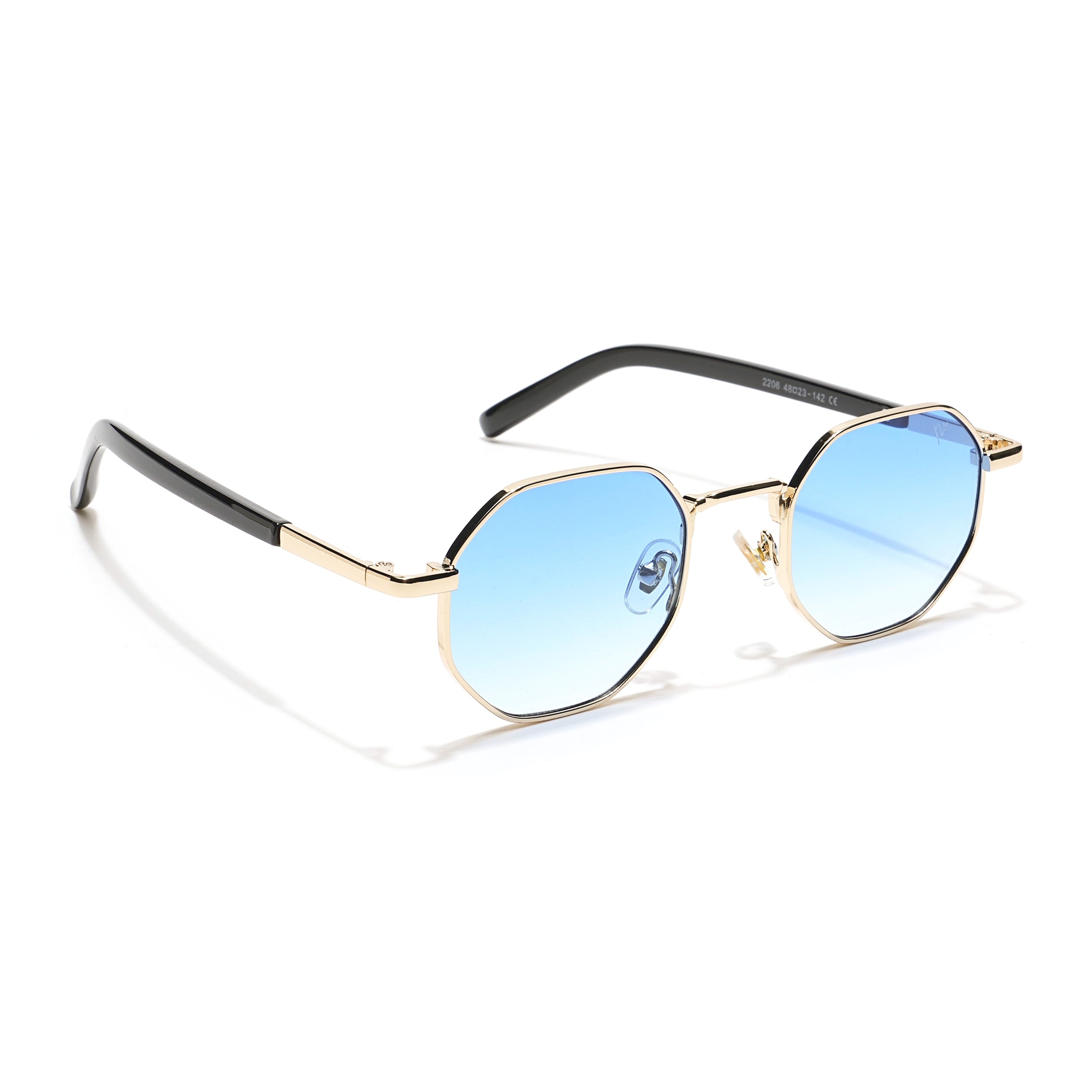 Zeal | Blue Round Sunglasses MG3773