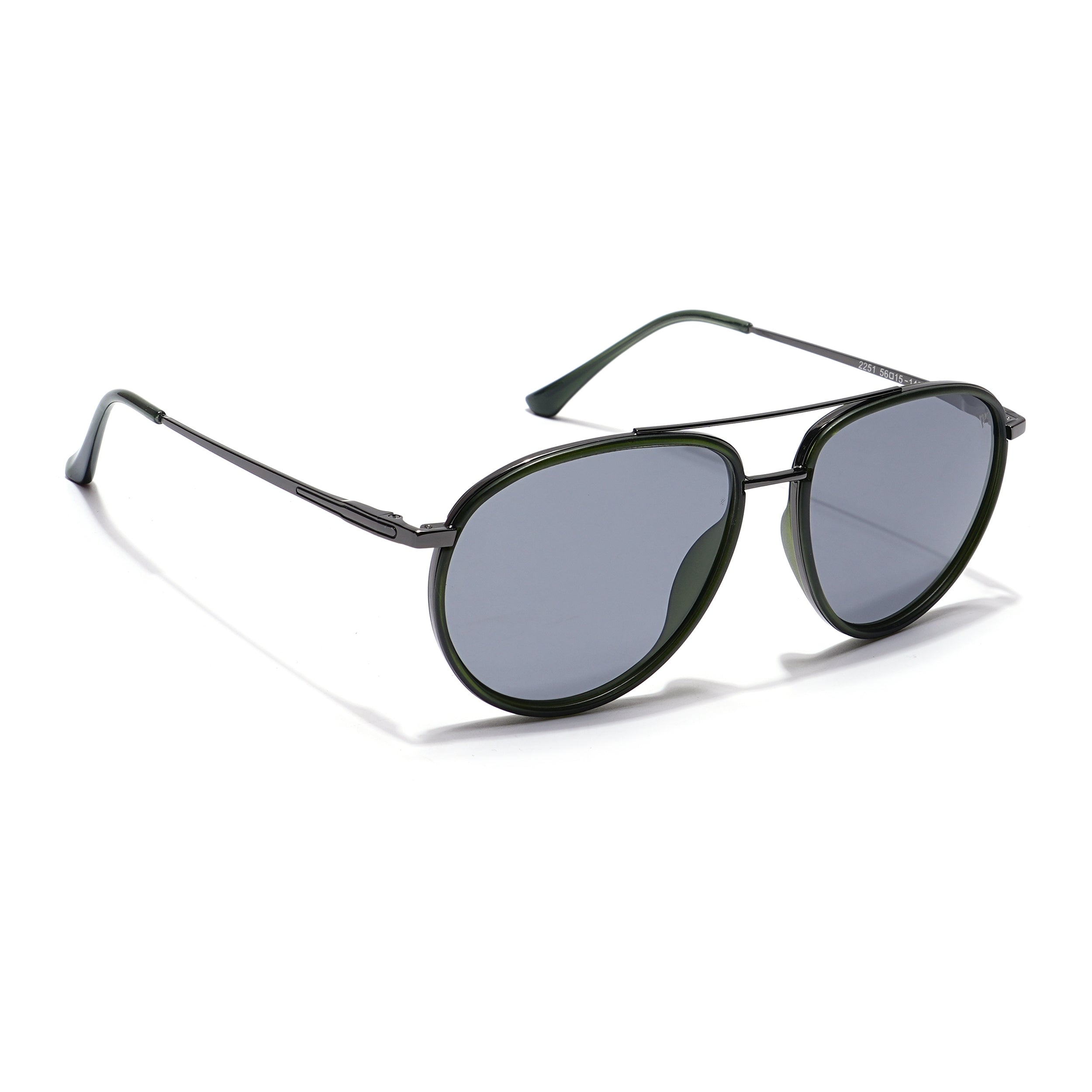 Voyage Select Aviator Sunglasses (Grey Lens | Olive & Grey Frame - SLPMG5928)