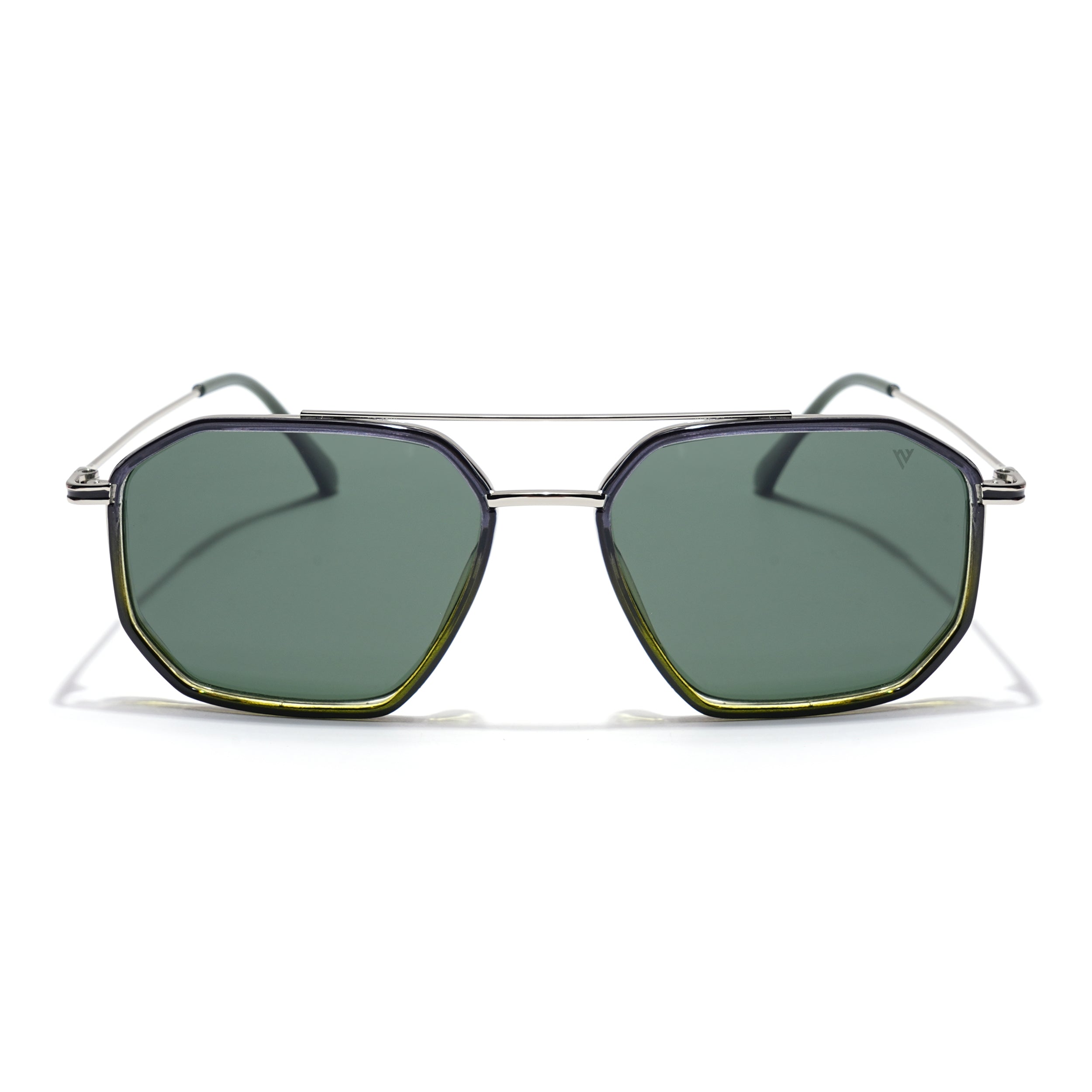 Voyage Select Square Sunglasses (Olive Lens | Olive & Grey Frame - SLPMG5933)