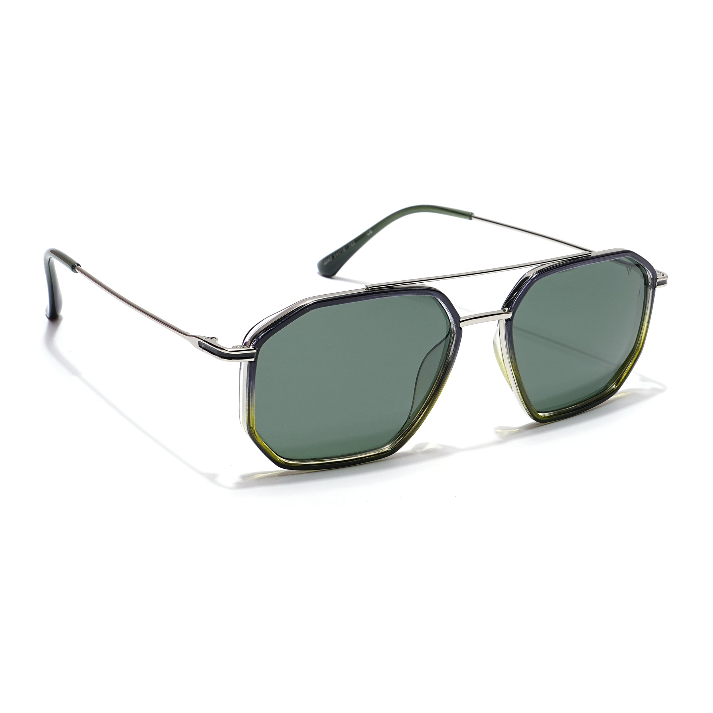 Voyage Select Square Sunglasses (Olive Lens | Olive & Grey Frame - SLPMG5933)