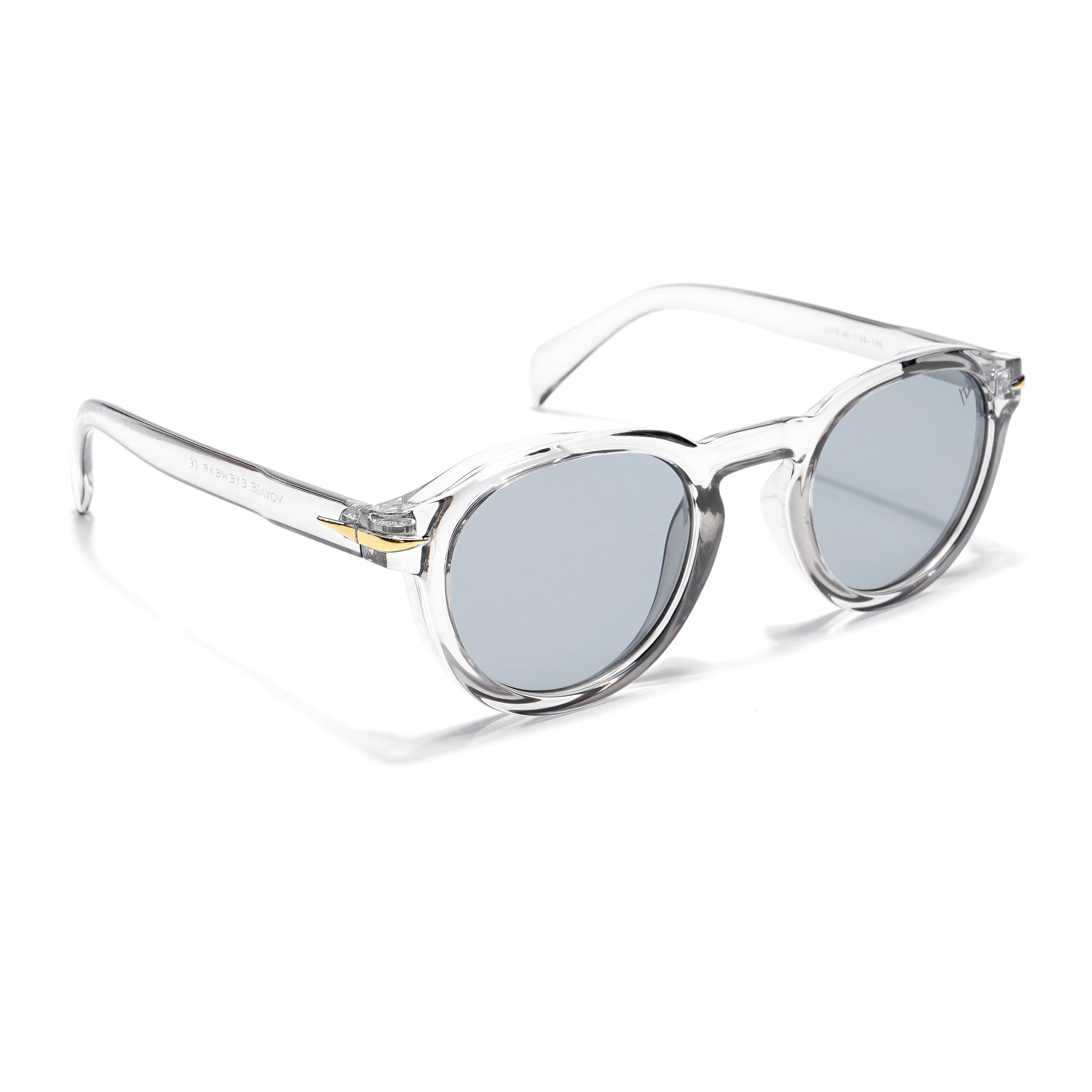 Vellum | Crystal Round Sunglasses - MG3608