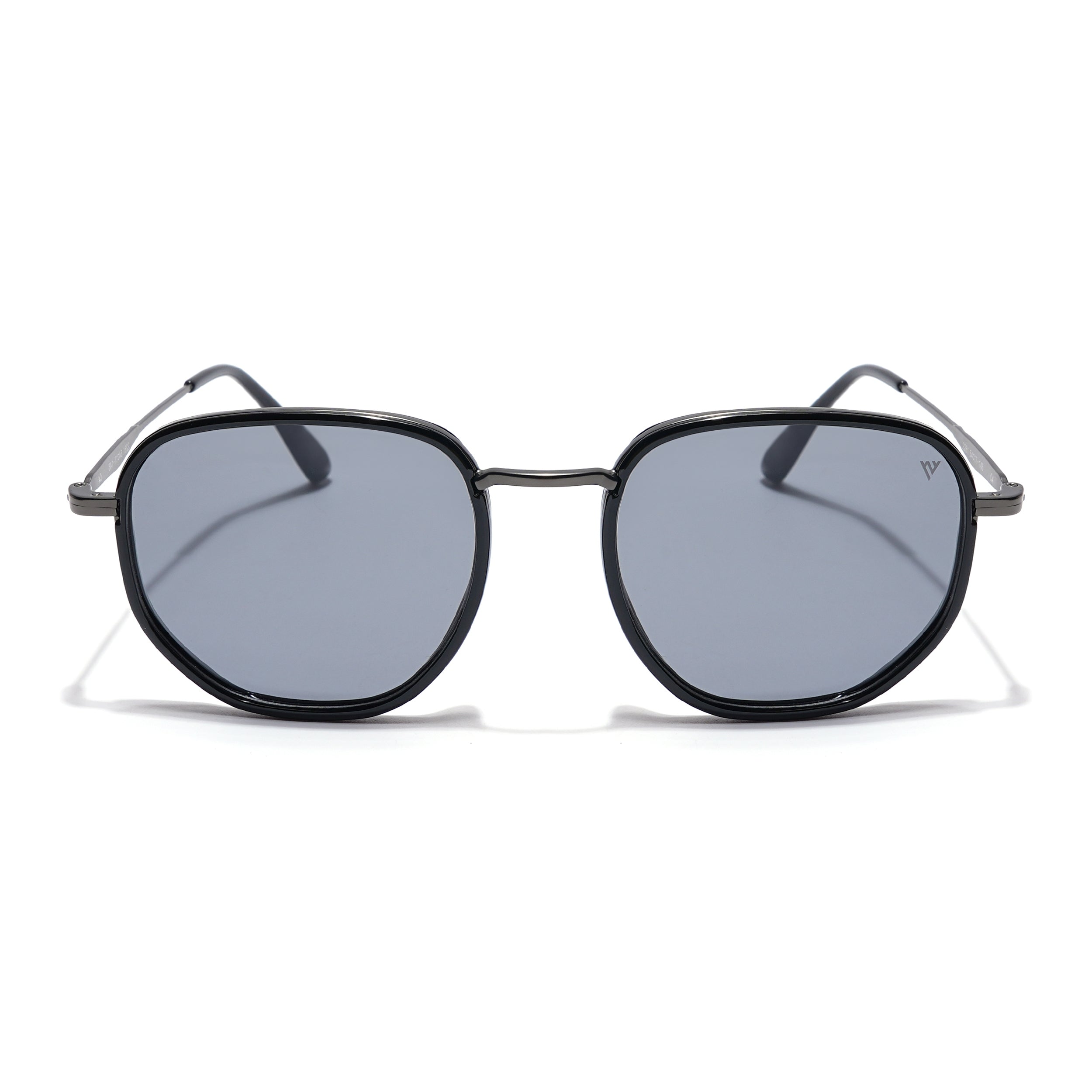 Voyage Select Square Sunglasses (Grey Lens | Black & Grey Frame - SLPMG5938)