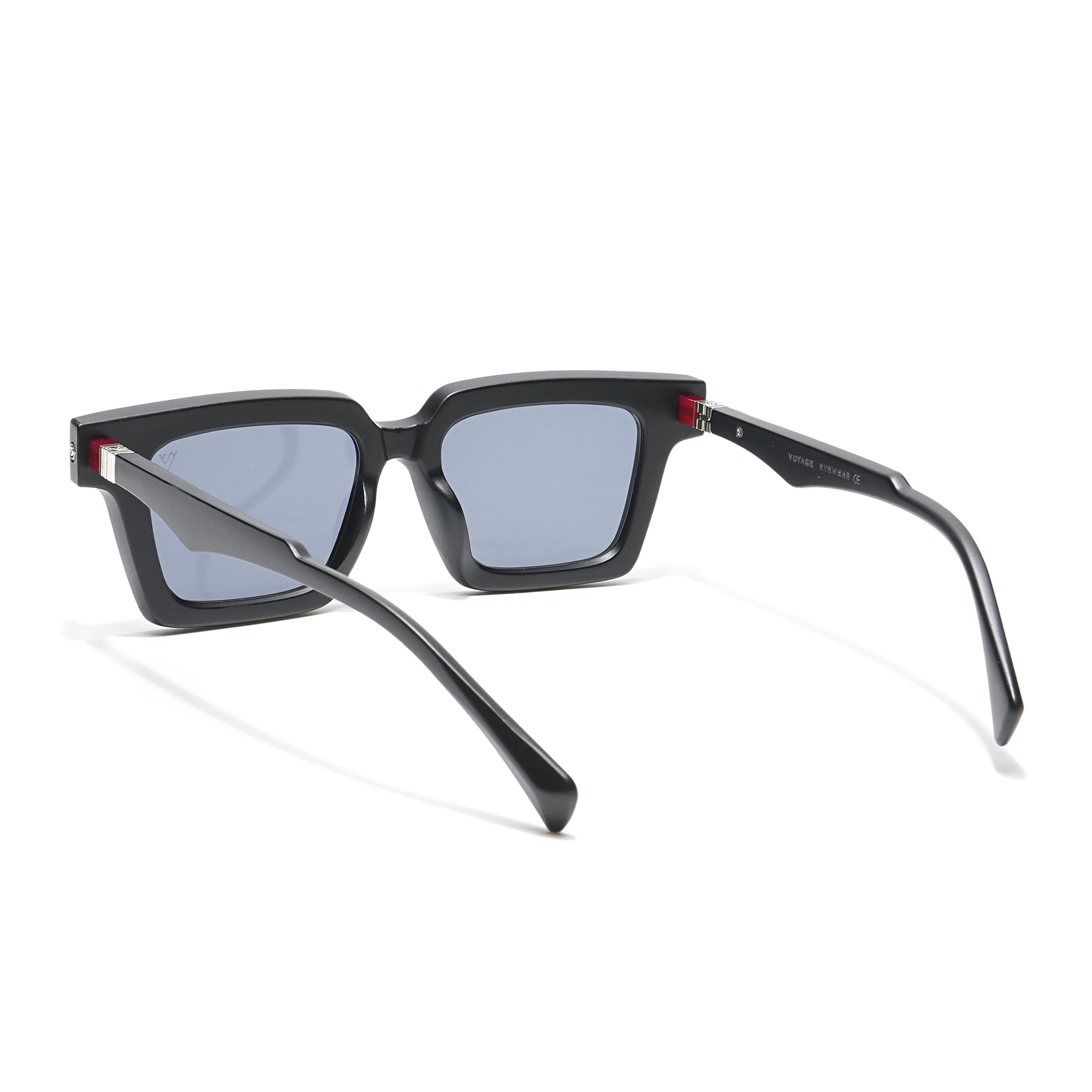 Matt Black Square Sunglasses - MG4876