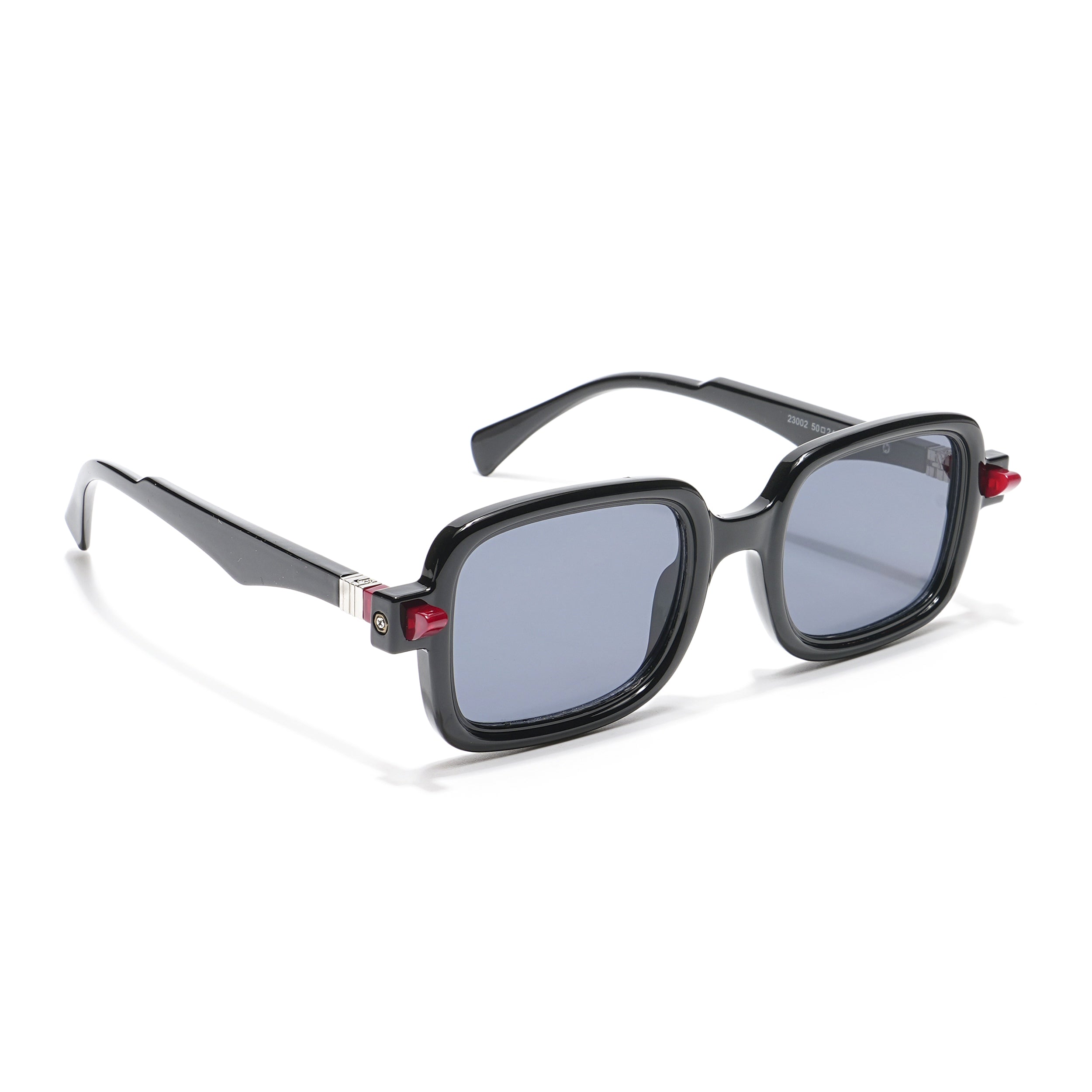 Shine Black Square Sunglasses - MG4885