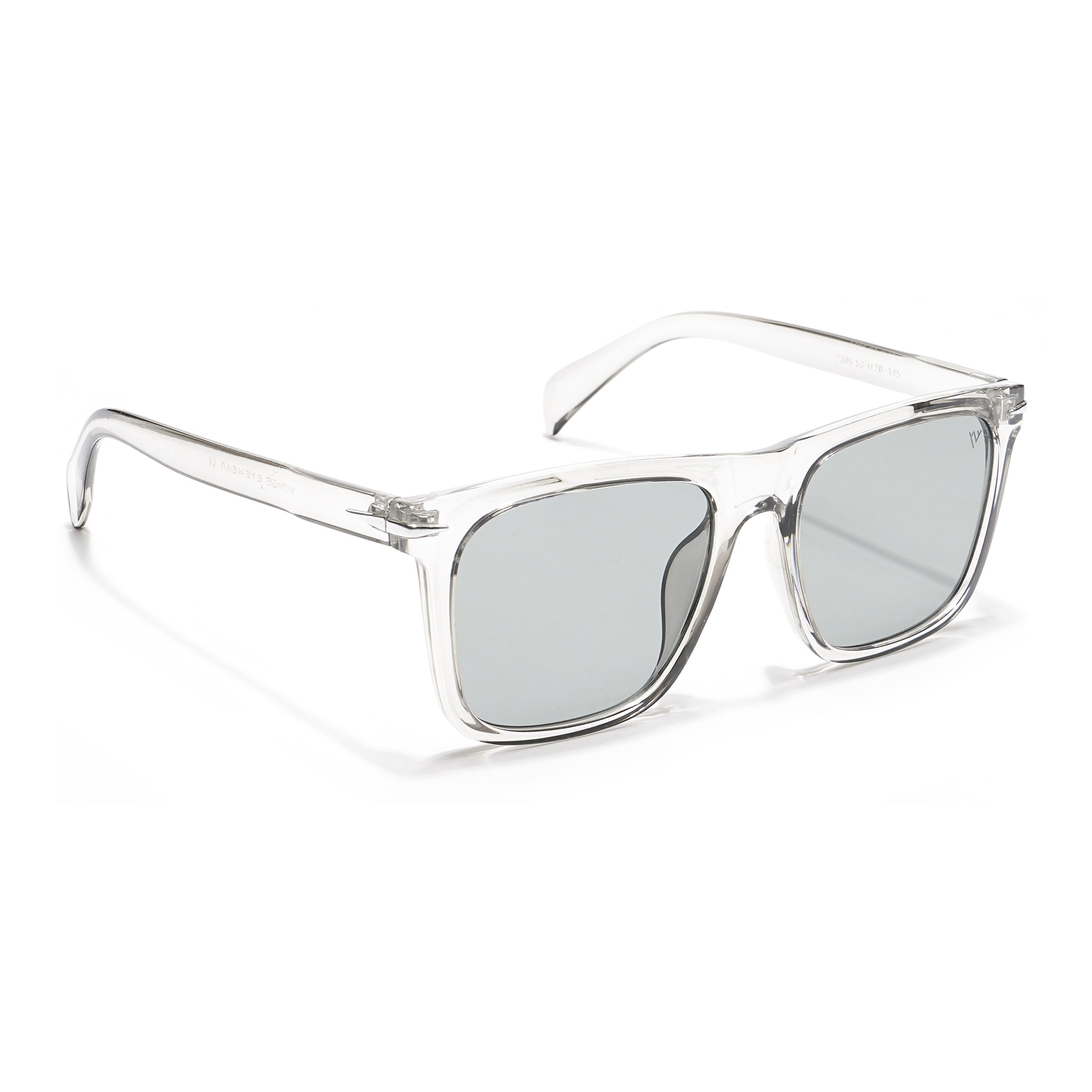 Blaze X | Transparent Grey Wayfarer Sunglasses - MG3637