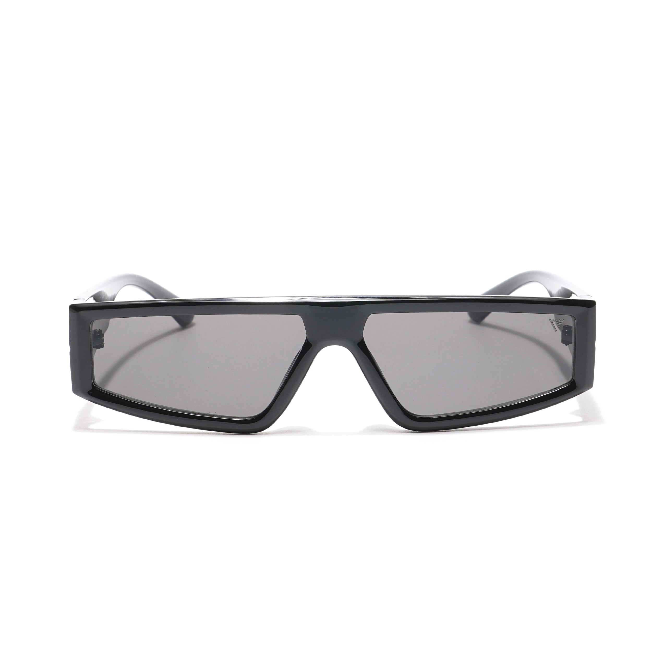 Crasher | Black Rectangle Sunglasses - MG3872