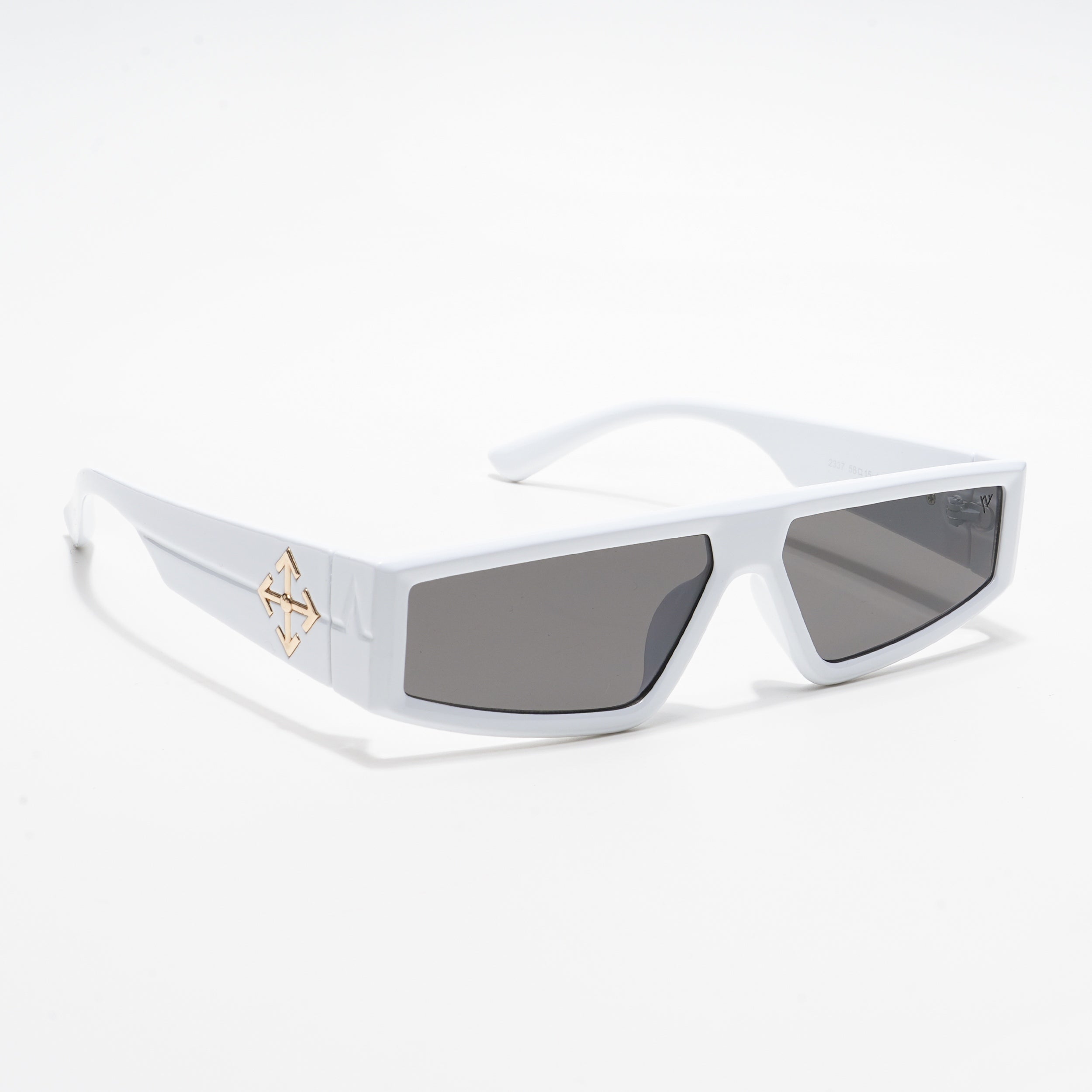 Voyage White Rectangle Sunglasses (2337MG3873)