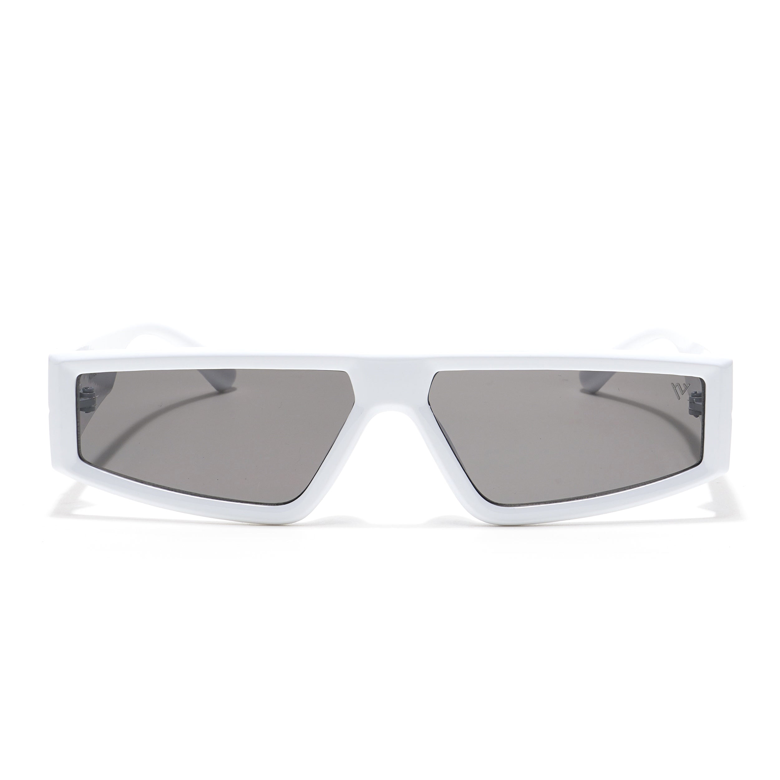 Crasher | White Rectangle Sunglasses (2337MG3873)